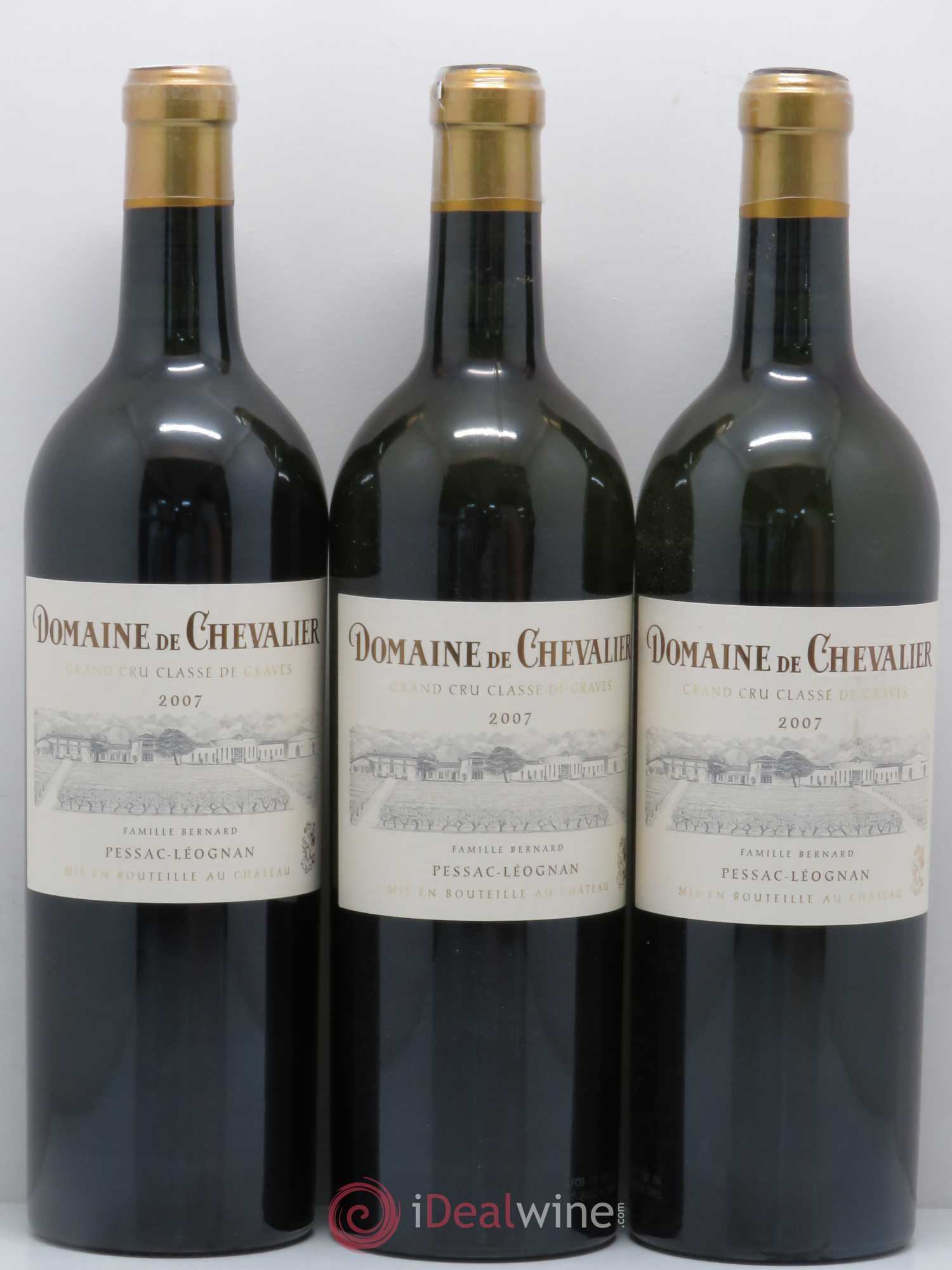Domaine de Chevalier Cru Classé de Graves 2007 - Lot de 6 bouteilles - 1