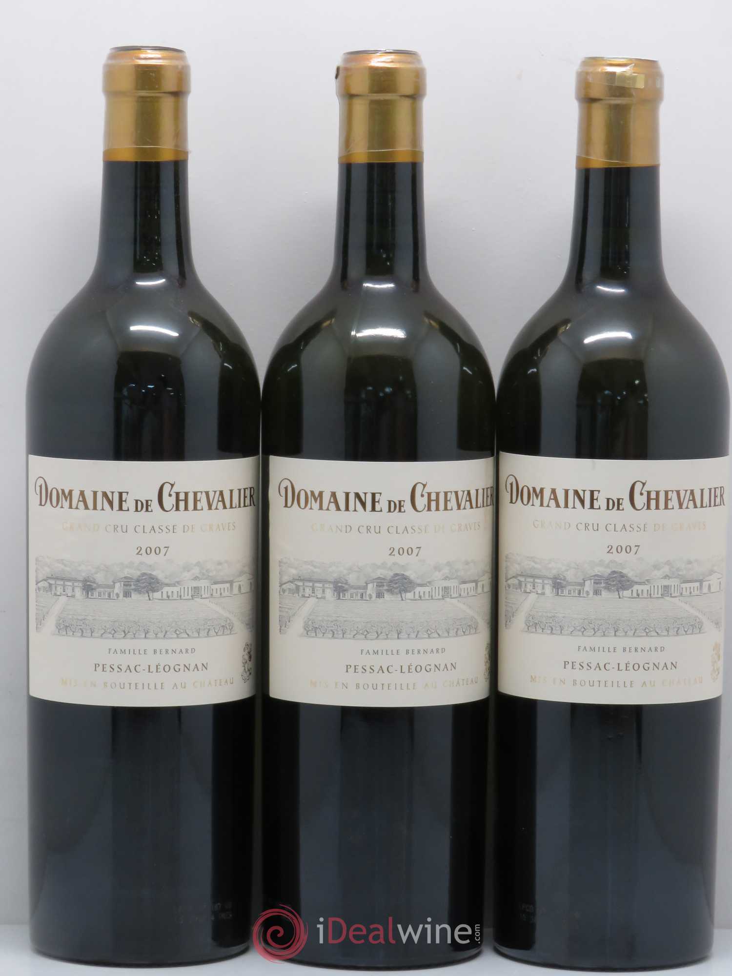 Domaine de Chevalier Cru Classé de Graves 2007 - Lot de 6 bouteilles - 2