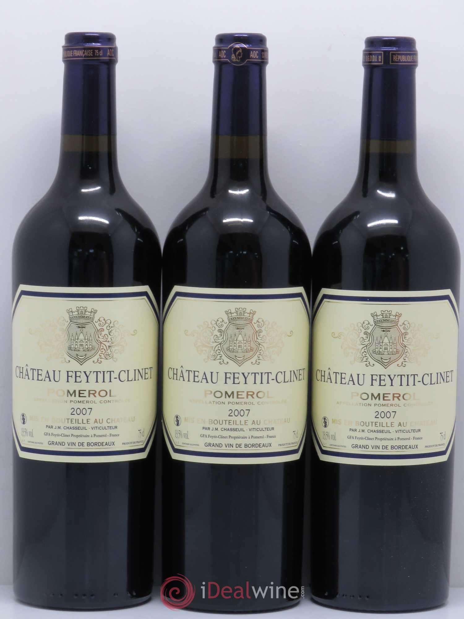Château Feytit-Clinet 2007 - Lot de 6 bouteilles - 2