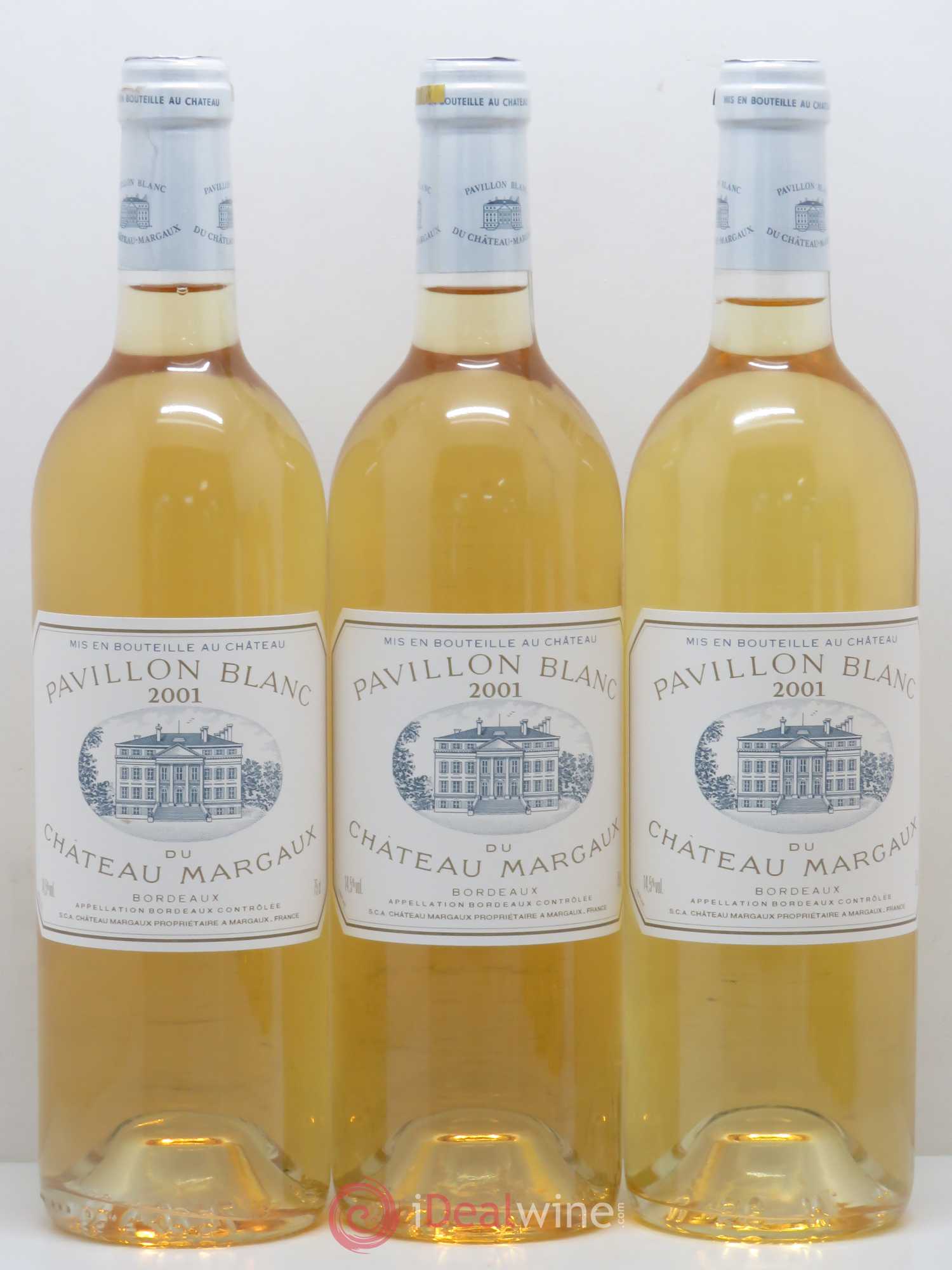 Pavillon Blanc du Château Margaux 2001 - Lot de 6 bouteilles - 2