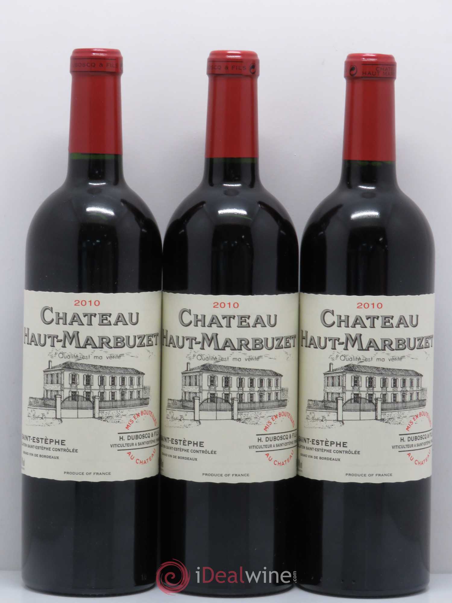 Château Haut Marbuzet 2010 - Lot de 6 bouteilles - 2