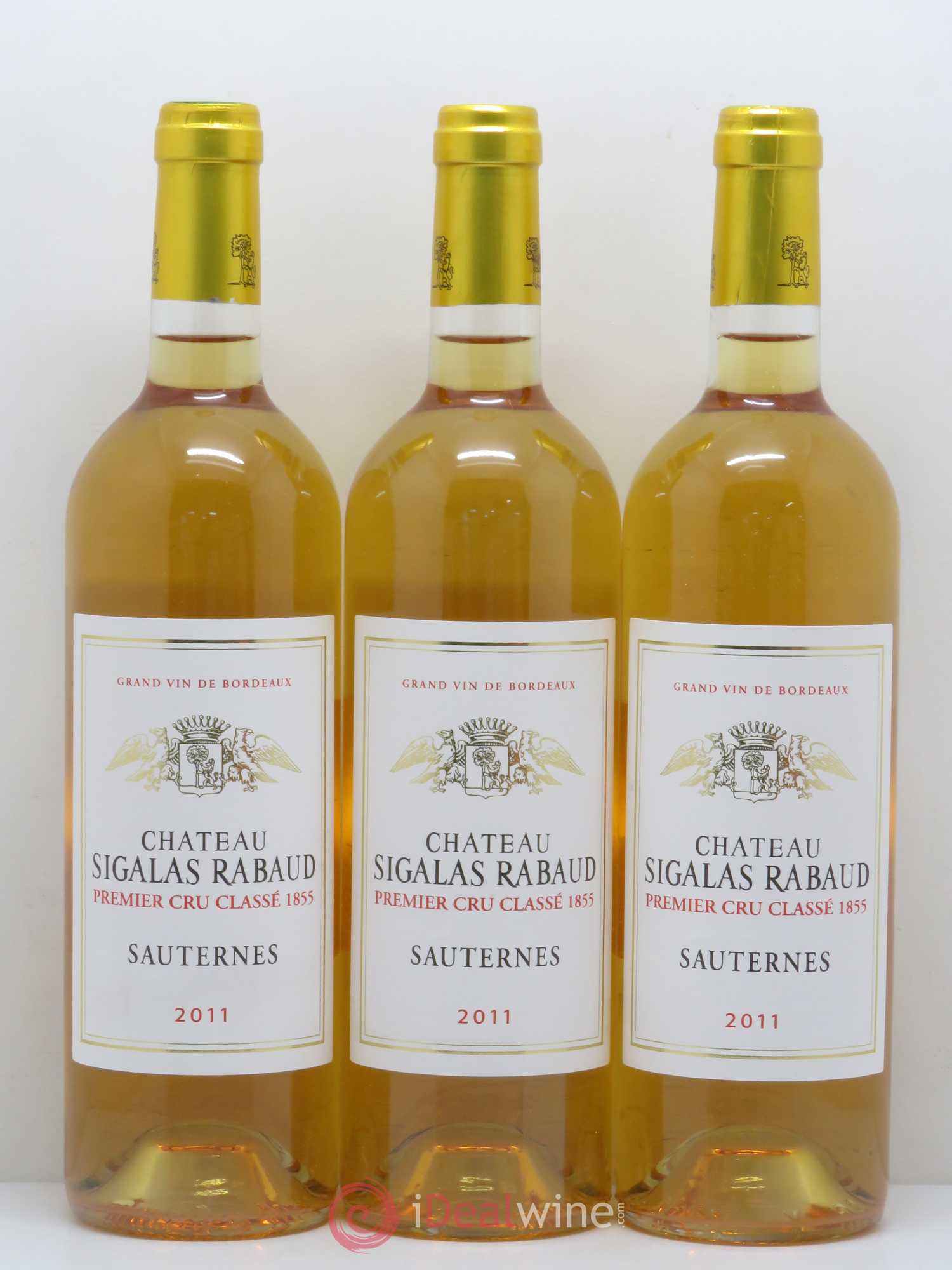 Château Sigalas Rabaud 1er Grand Cru Classé 2011 - Lotto di 6 bottiglie - 1