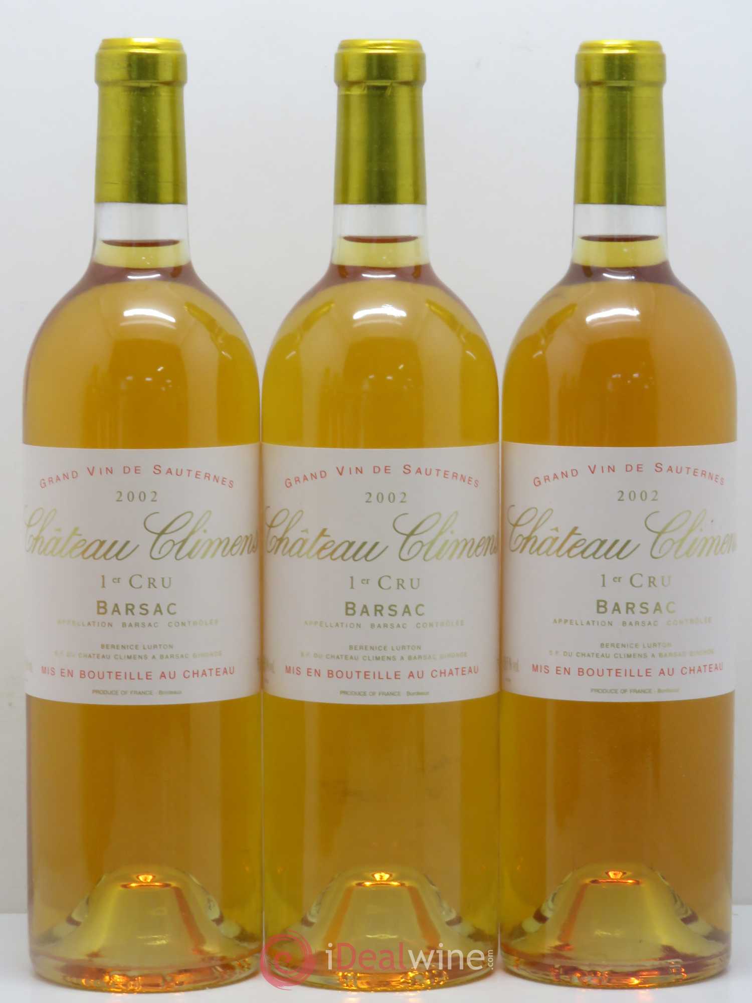 Château Climens 1er Grand Cru Classé 2002 - Lotto di 6 bottiglie - 2