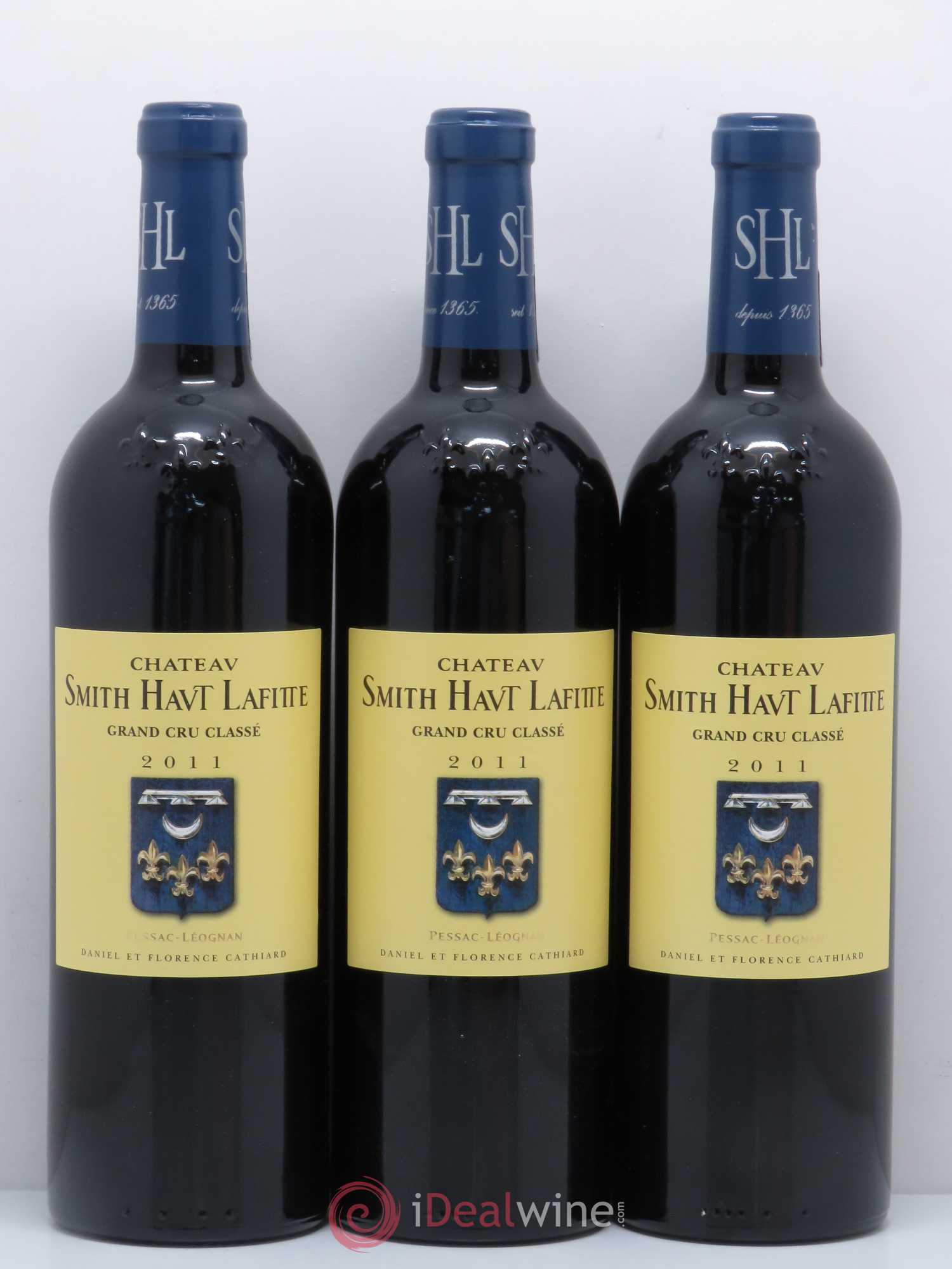 Château Smith Haut Lafitte Cru Classé de Graves 2011 - Lot de 3 bouteilles - 0