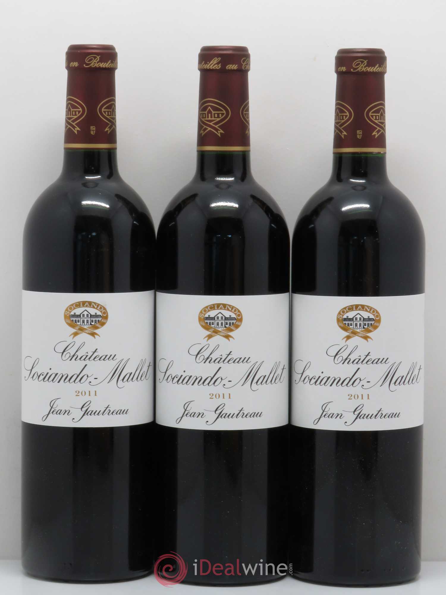 Château Sociando Mallet 2011 - Lot de 6 bouteilles - 2