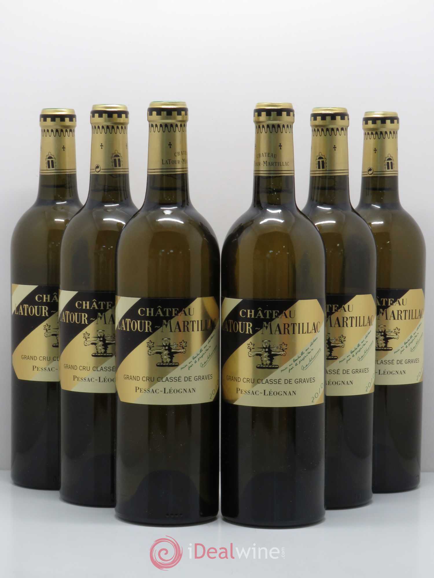 Château Latour-Martillac Cru Classé de Graves 2010 - Lot de 6 bouteilles - 0