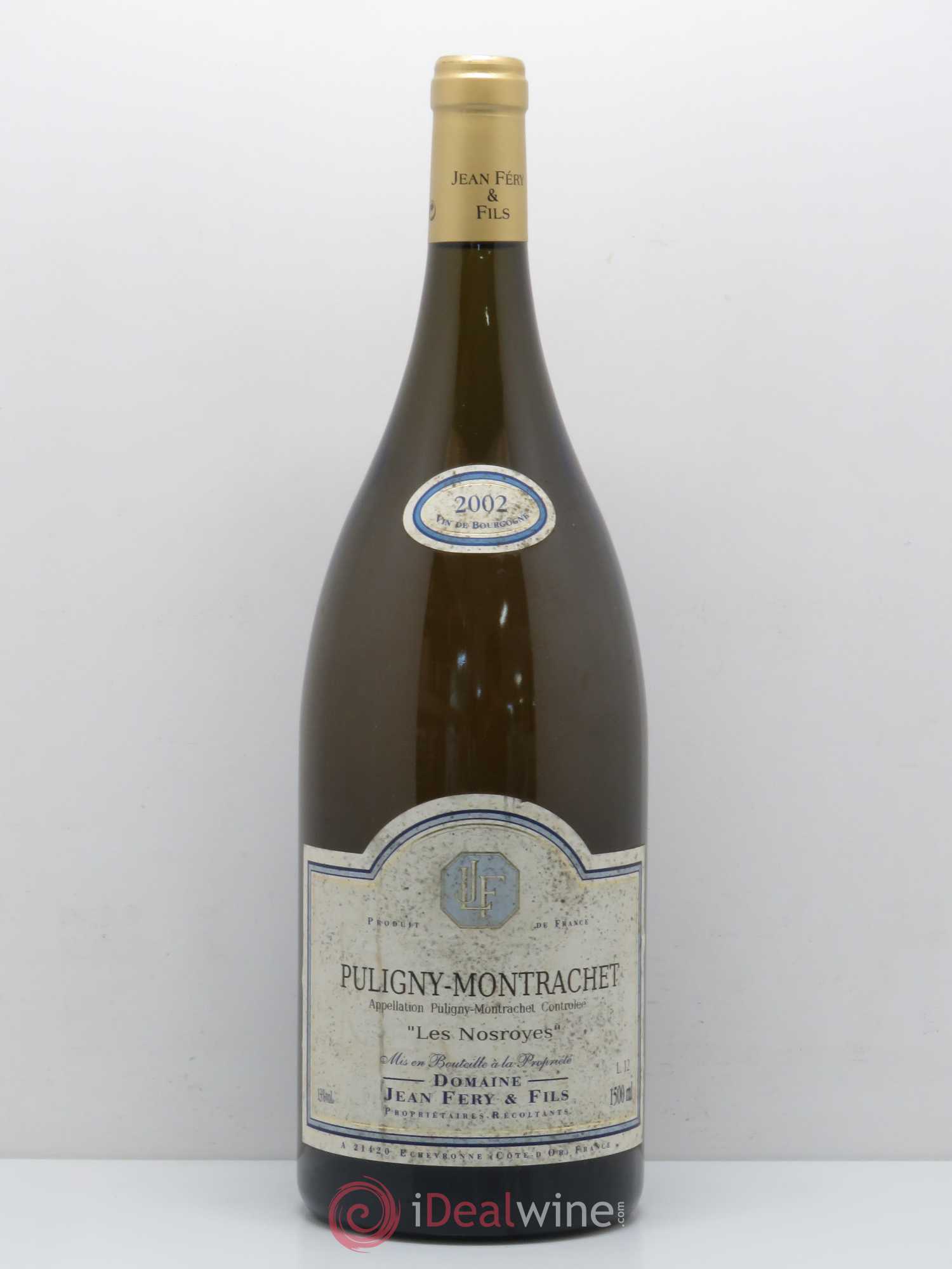 Puligny-Montrachet Domaine Jean Fery Les Nosroyes 2002 - Posten von 1 Magnum - 0