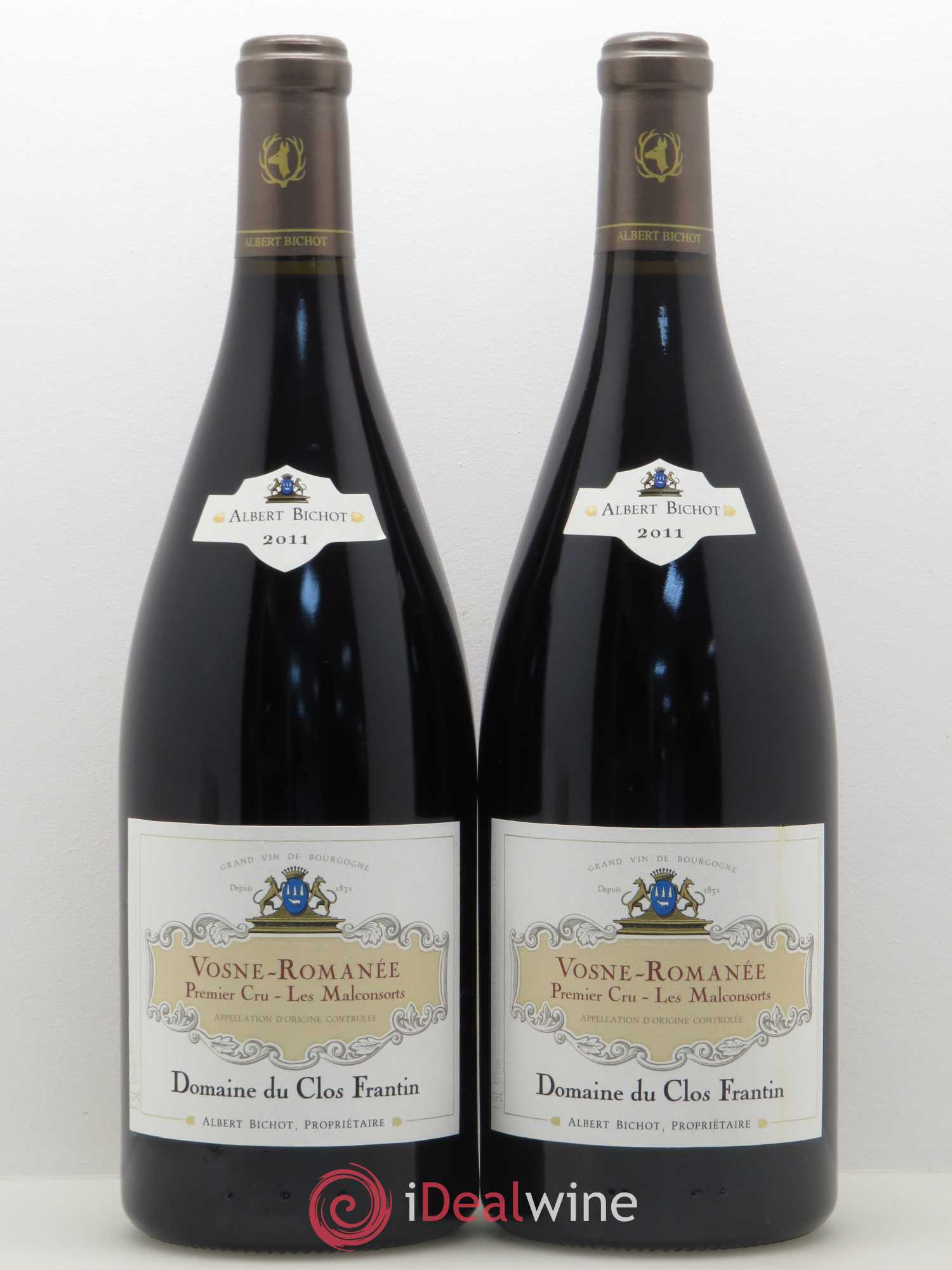 Vosne-Romanée 1er Cru Les Malconsorts Clos Frantin - Albert Bichot 2011 - Lot de 2 magnums - 0
