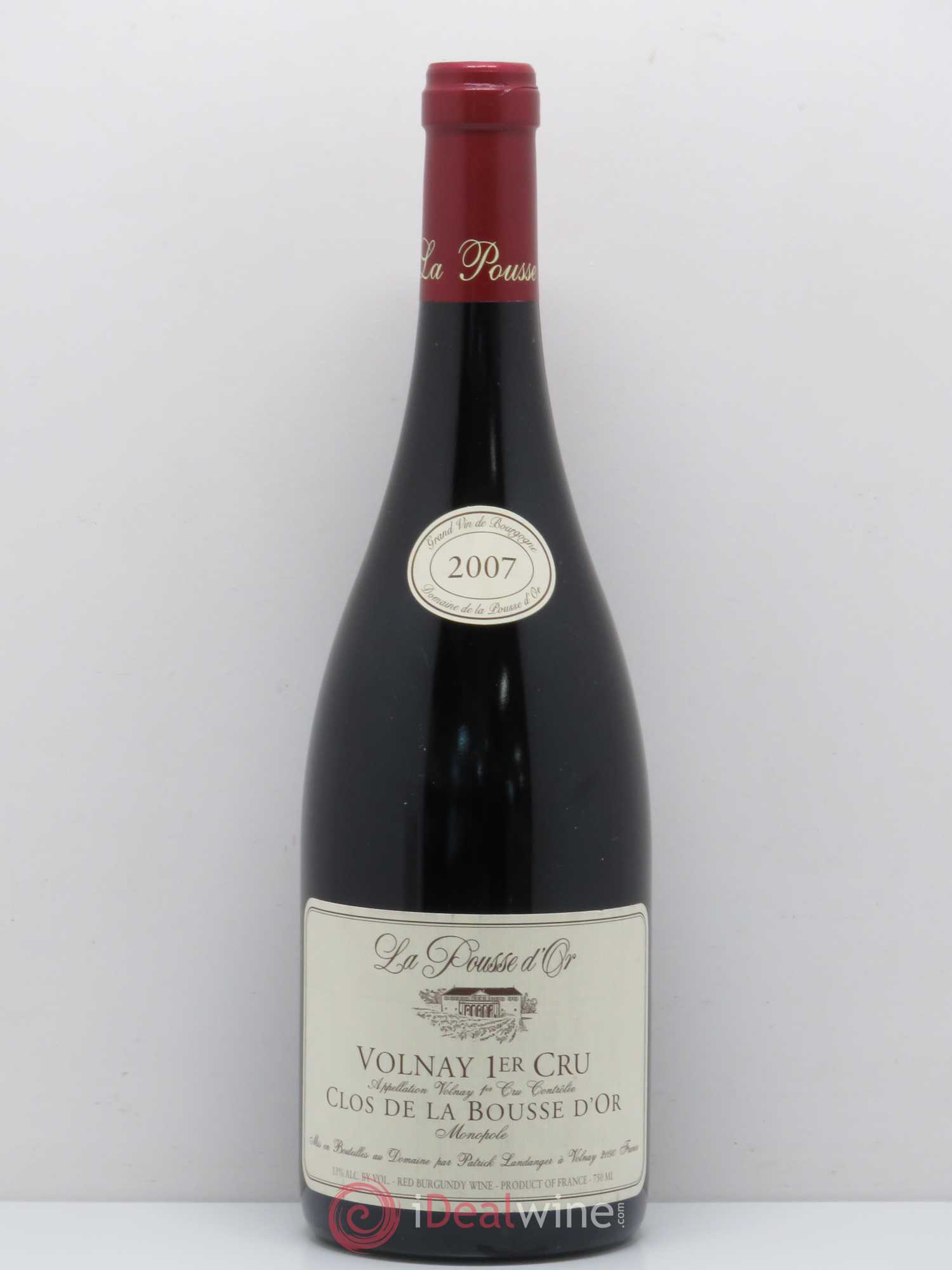 Volnay 1er Cru Clos de la Bousse d'Or La Pousse d'Or (Domaine de) 2007 - Lot de 1 bouteille - 0