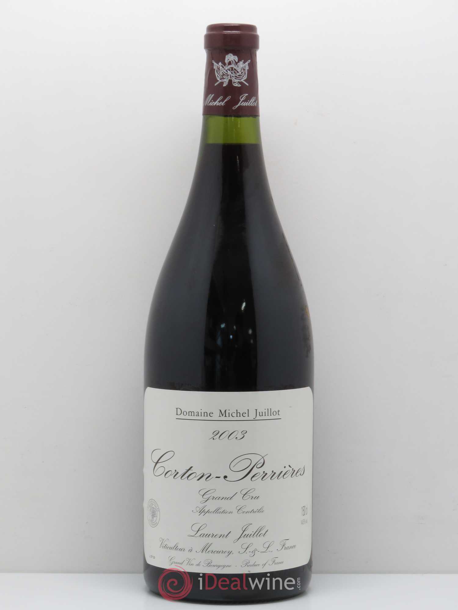 Corton Grand Cru Perrieres Michel Juillot 2003 - Posten von 1 Magnum - 0
