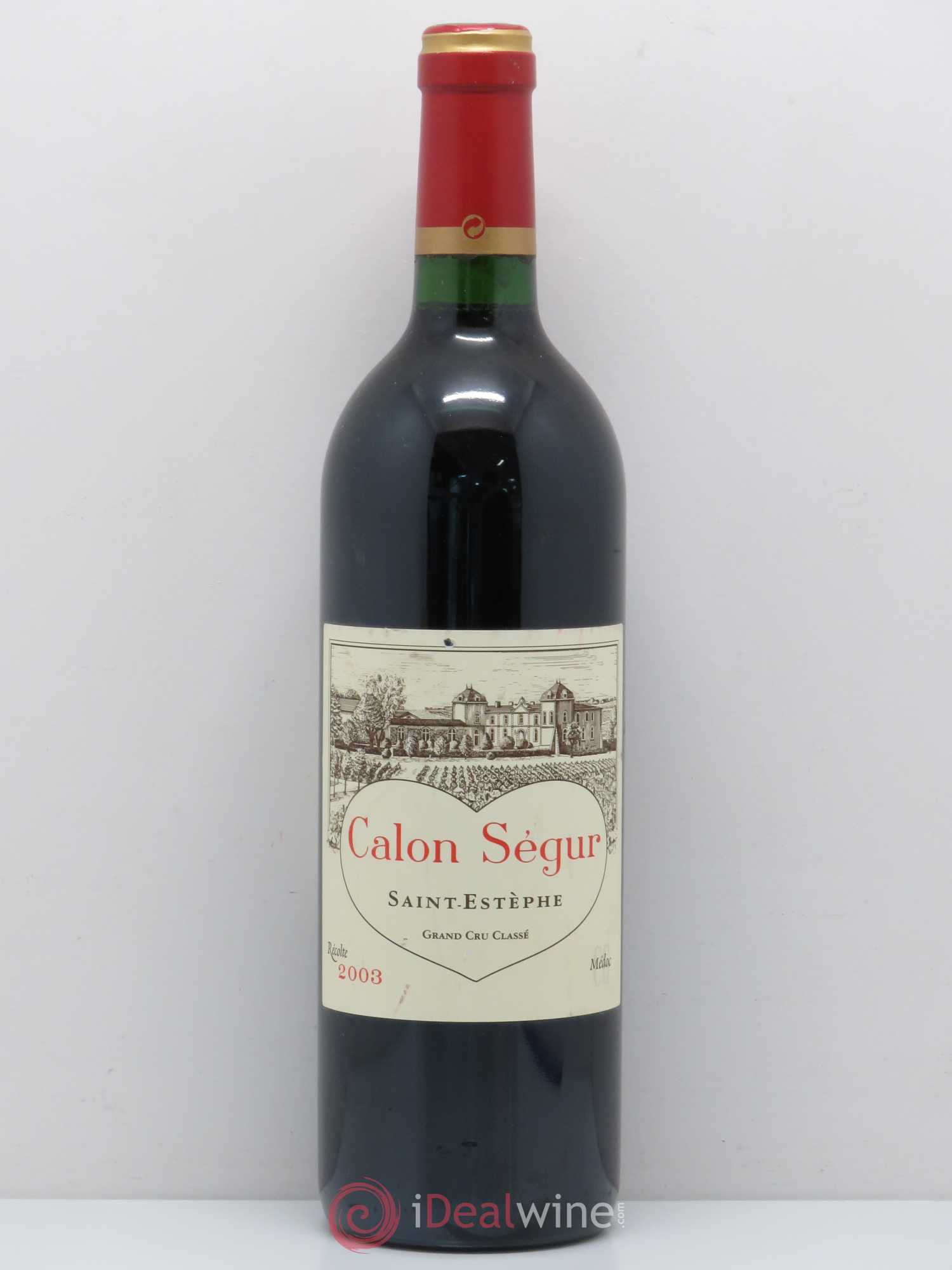 Château Calon Ségur 3ème Grand Cru Classé 2003 - Lot de 1 bouteille - 0