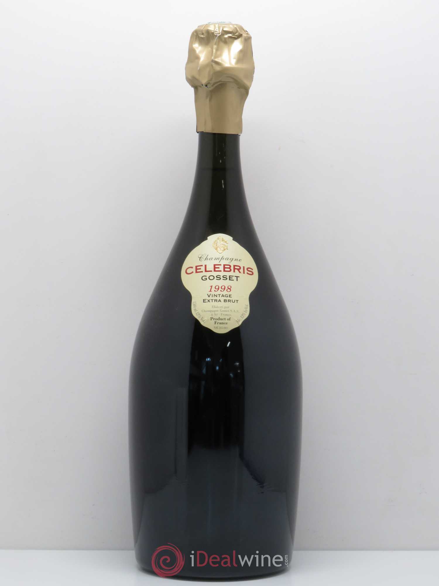 Champagne Gosset Celebris 1998 - Lot de 1 magnum - 0