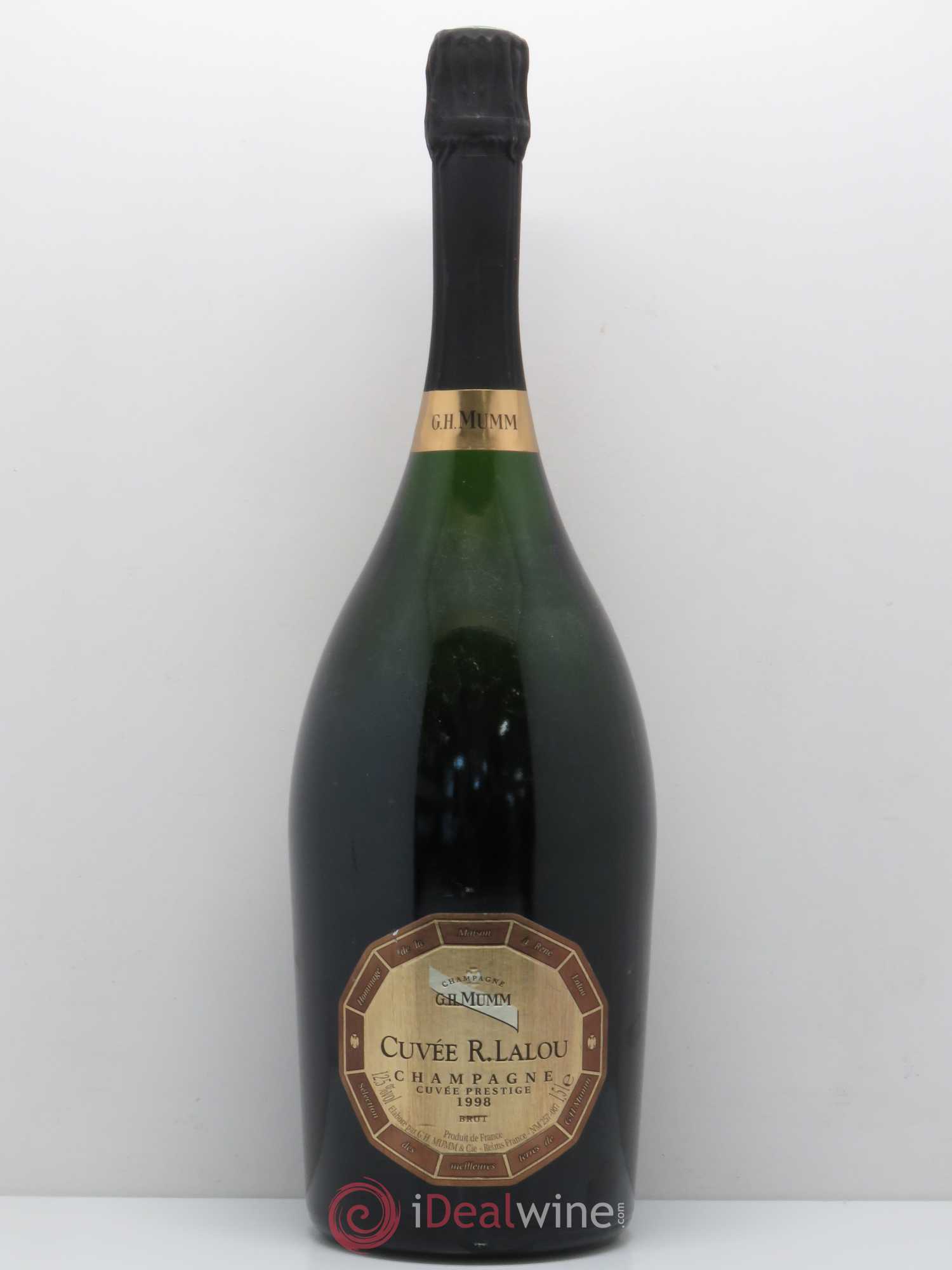 René Lalou Mumm 1998 - Posten von 1 Magnum - 0