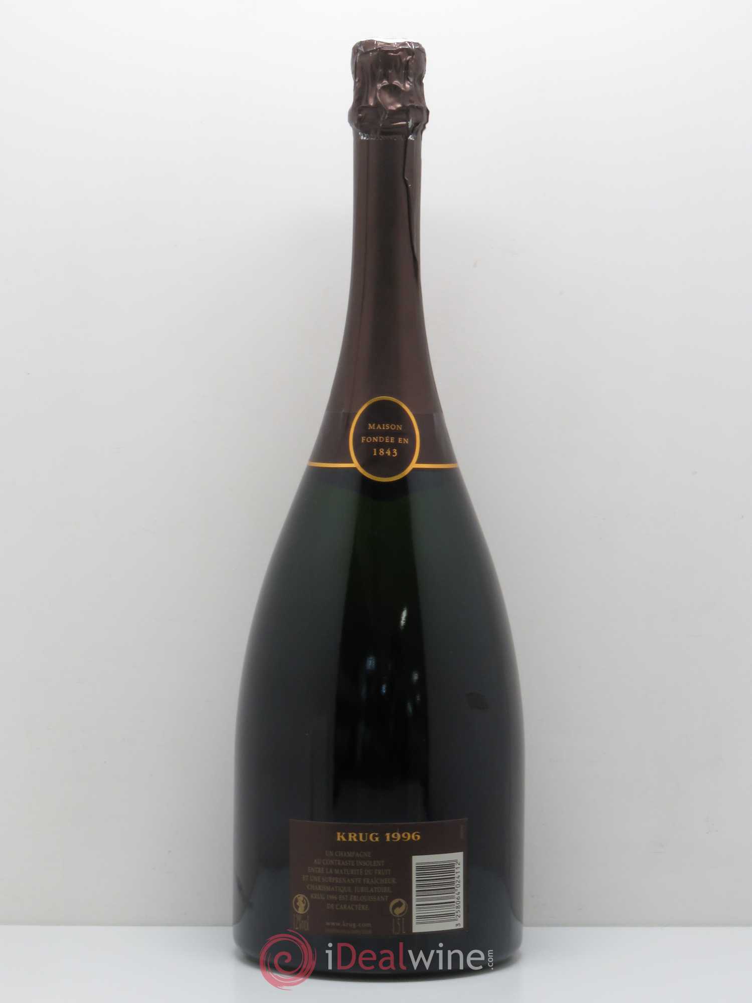 Grande Cuvée Brut Krug 1996 - Lot de 1 magnum - 1