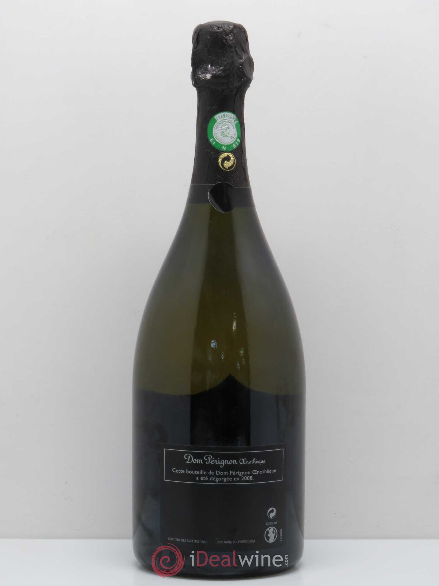 Oenothèque Dom Pérignon 1996 - Lot de 1 bouteille - 1
