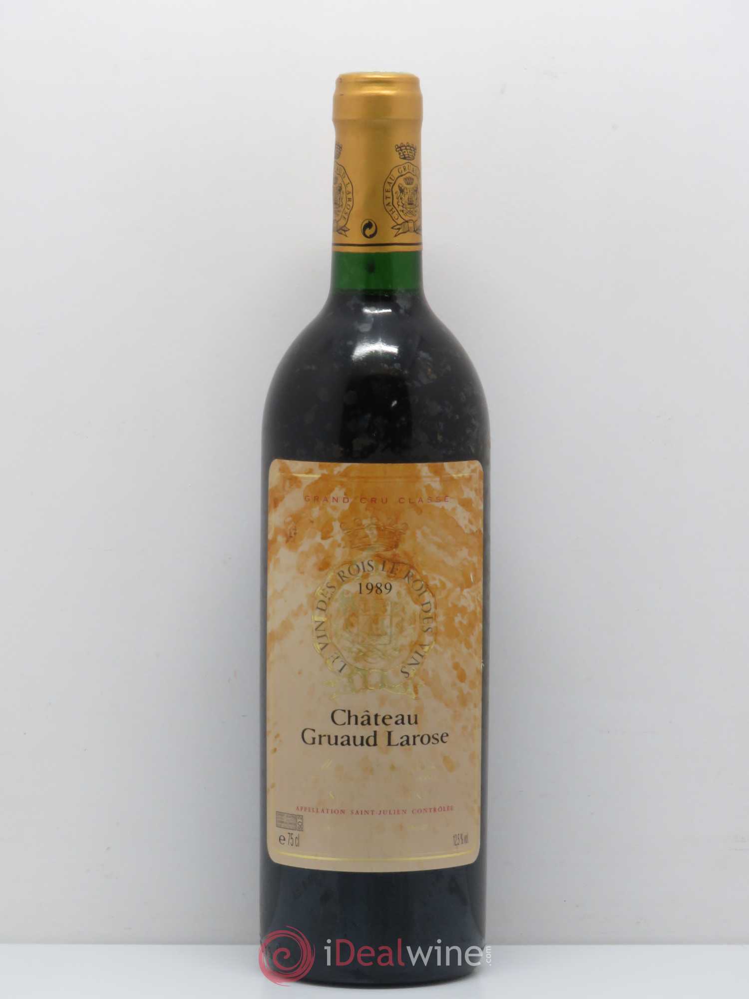 Château Gruaud Larose 2ème Grand Cru Classé 1989 - Lot de 1 bouteille - 0