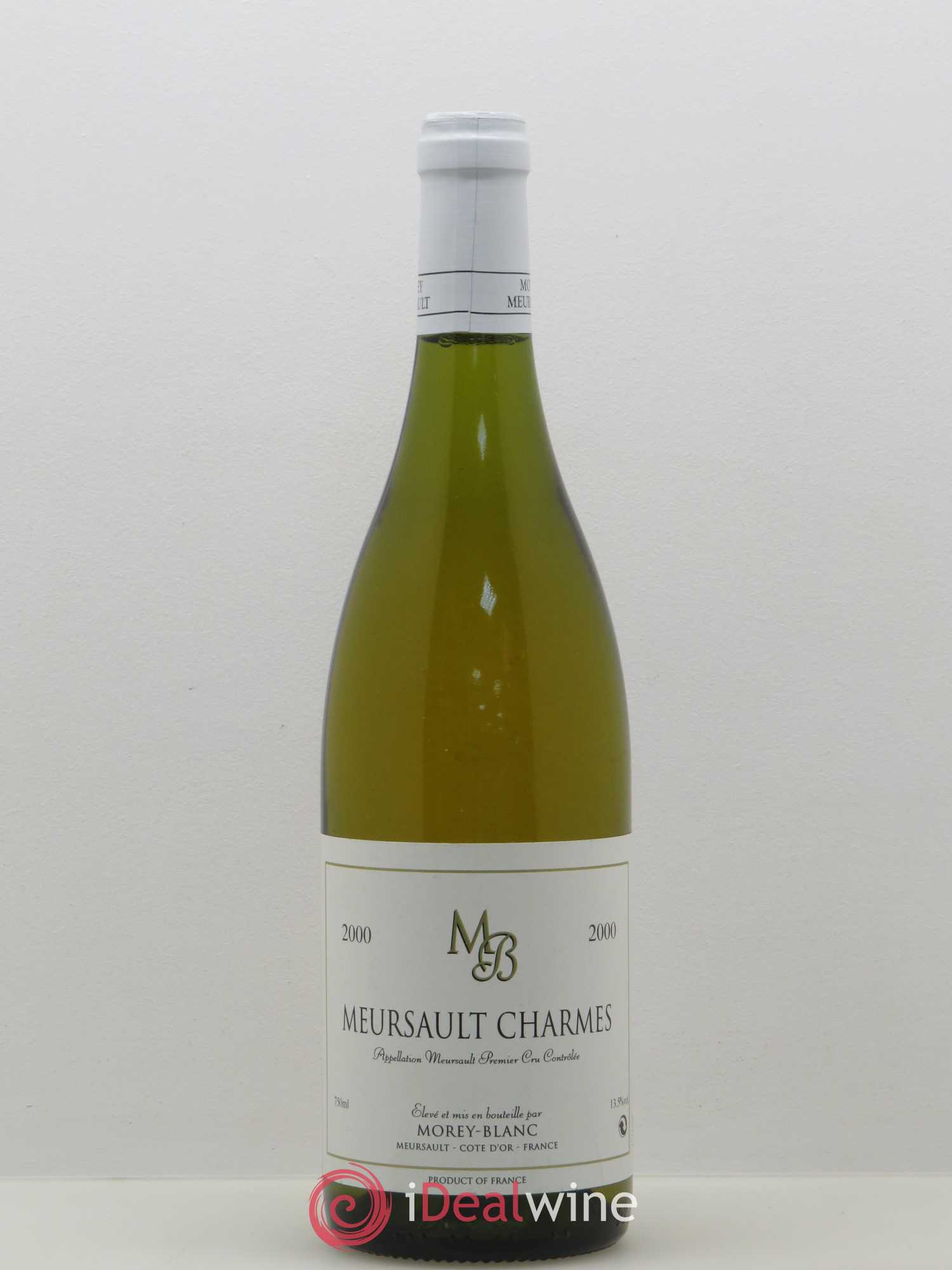 Meursault 1er Cru Charmes Morey-Blanc 2000 - Posten von 1 Flasche - 0