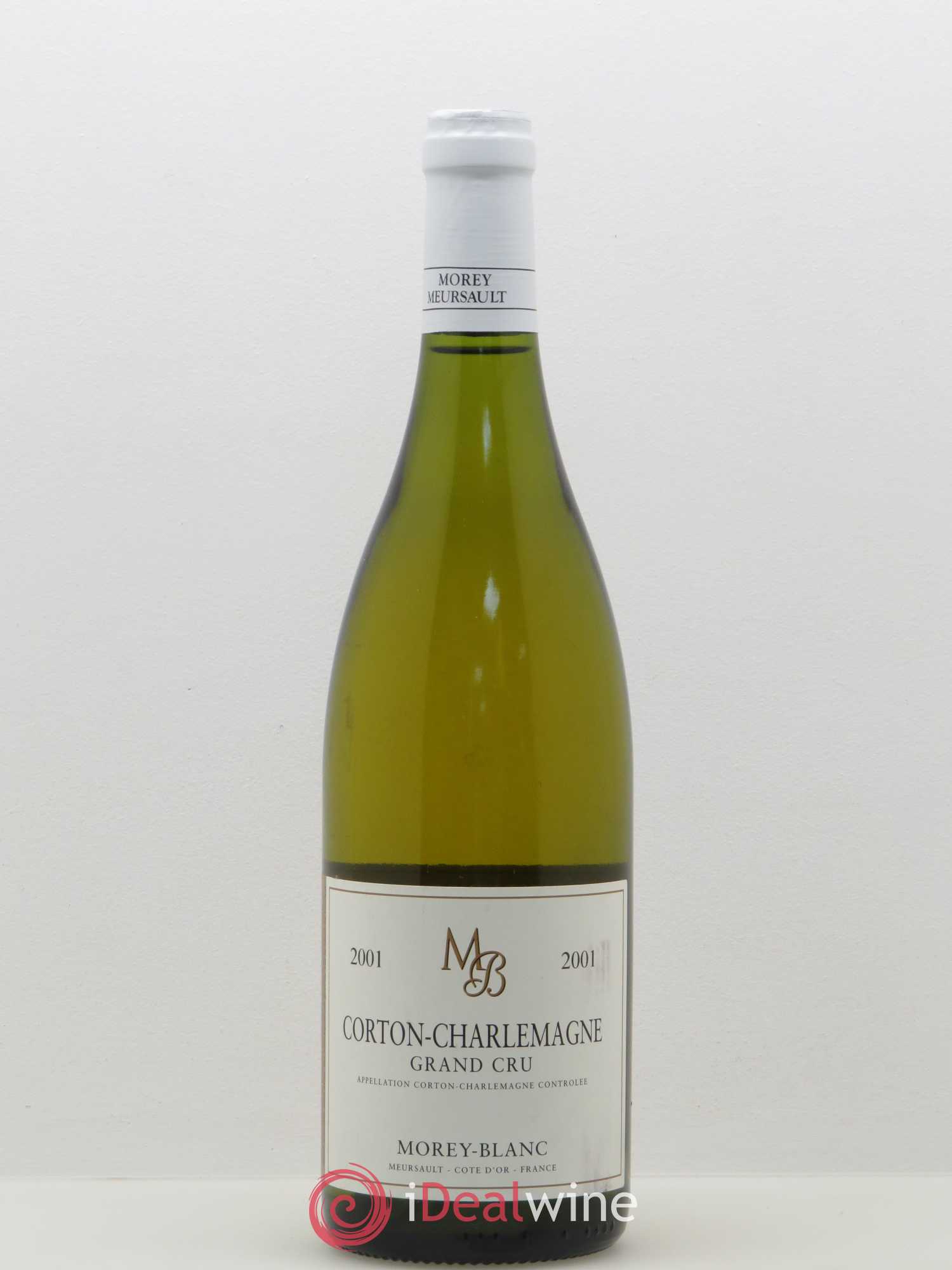 Corton-Charlemagne Grand Cru Morey-Blanc 2001 - Lot de 1 bouteille - 0