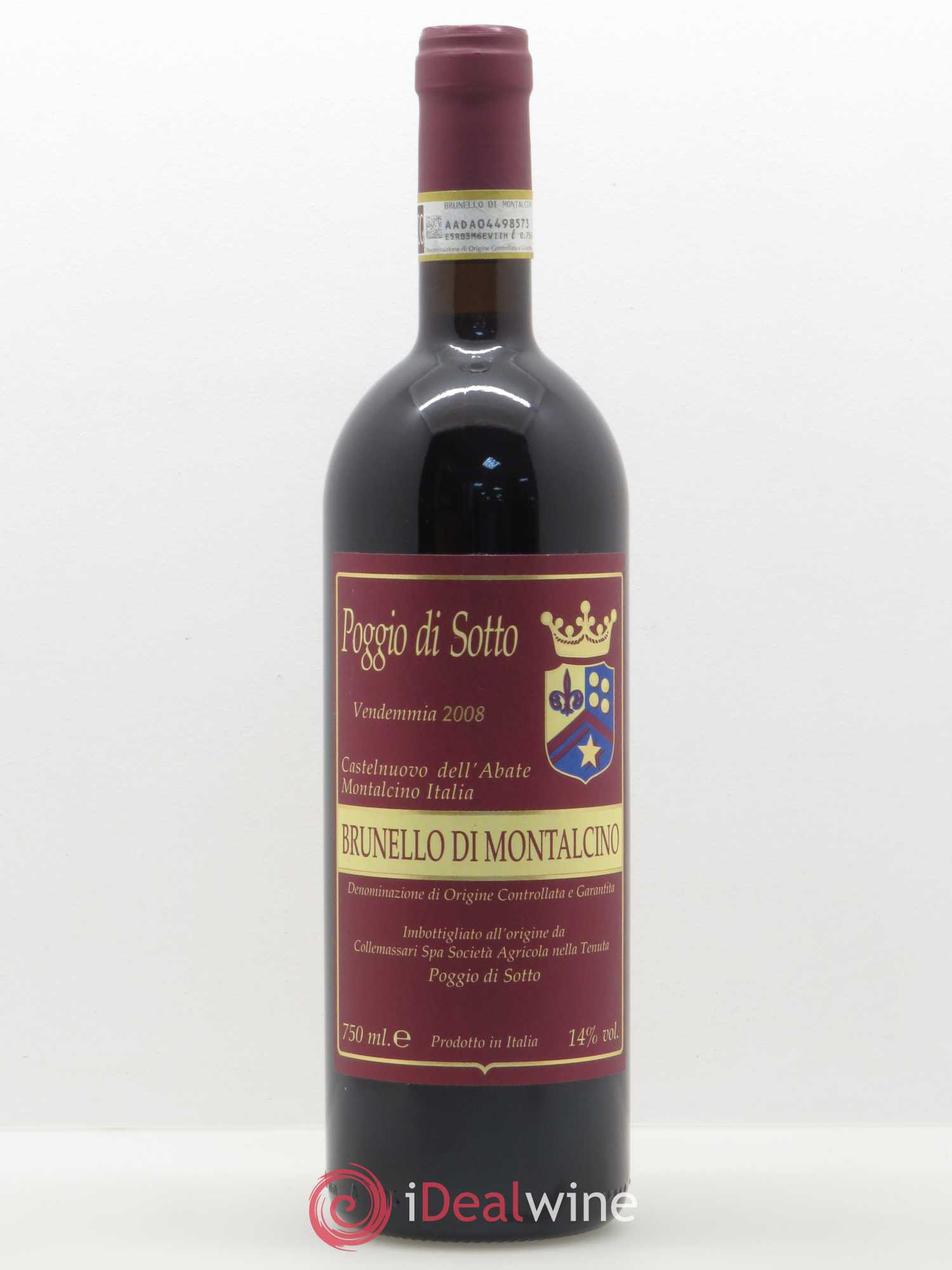 Brunello di Montalcino 2008 - Posten von 1 Flasche - 0