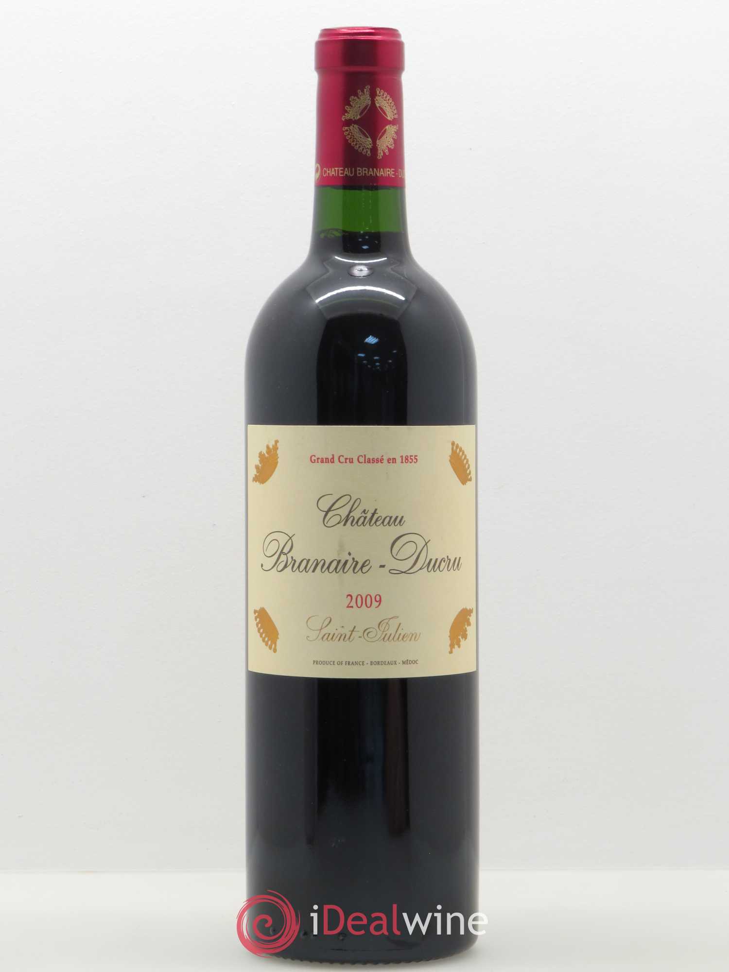 Château Branaire Ducru 4ème Grand Cru Classé 2009 - Lot de 1 bouteille - 0