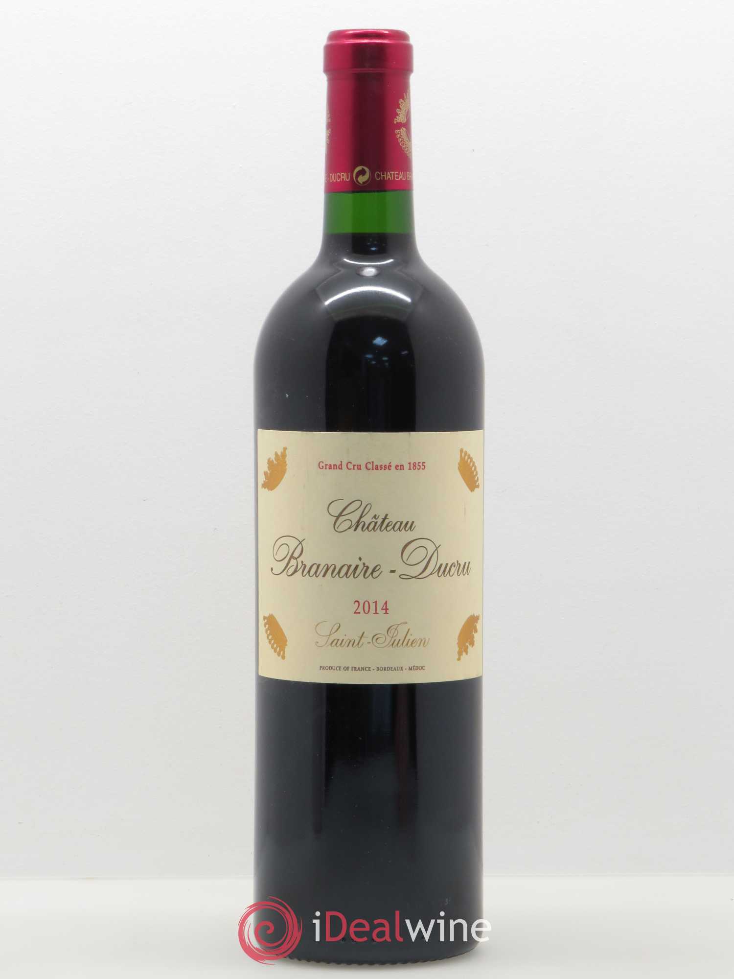 Château Branaire Ducru 4ème Grand Cru Classé 2014 - Lot de 1 bouteille - 0