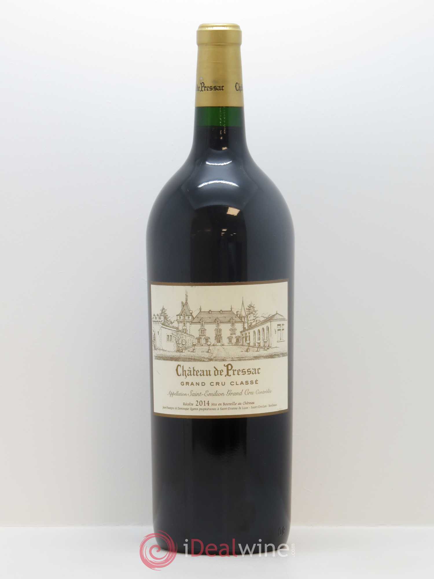 Château de Pressac Grand Cru Classé 2014 - Lot de 1 magnum - 0