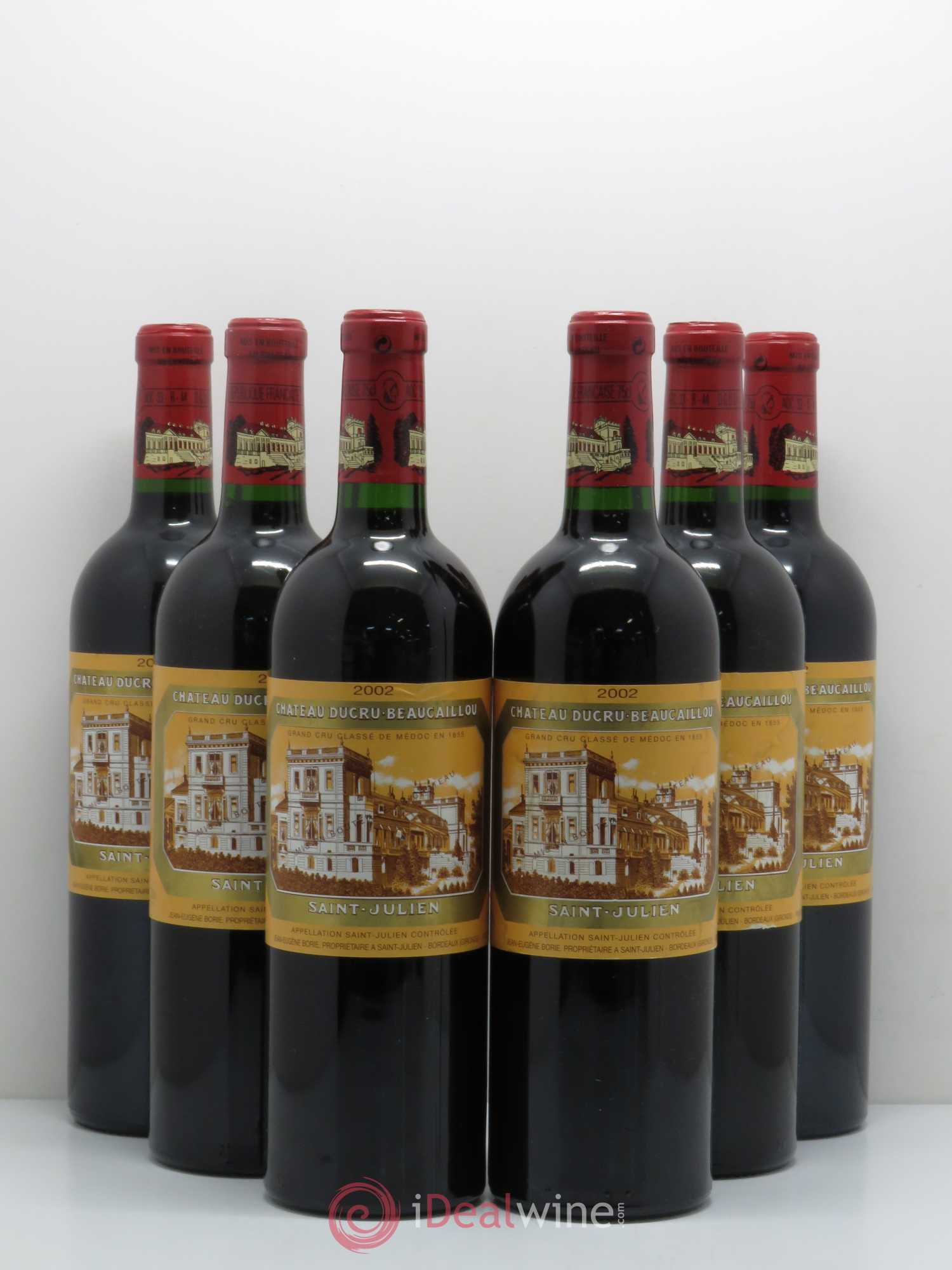 Château Ducru Beaucaillou 2ème Grand Cru Classé 2002 - Lot de 6 bouteilles - 0