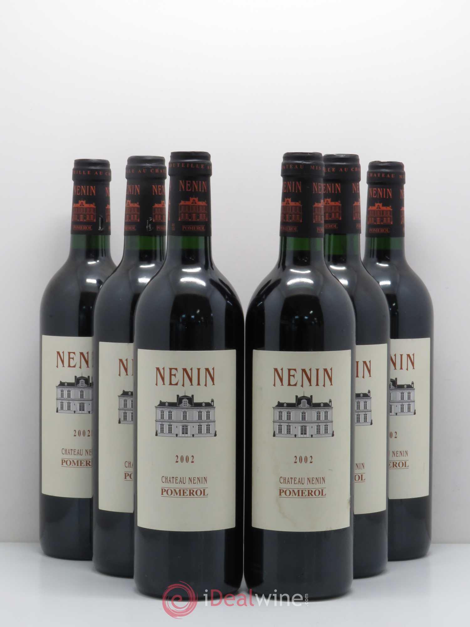 Château Nenin 2002 - Lot de 6 bouteilles - 0