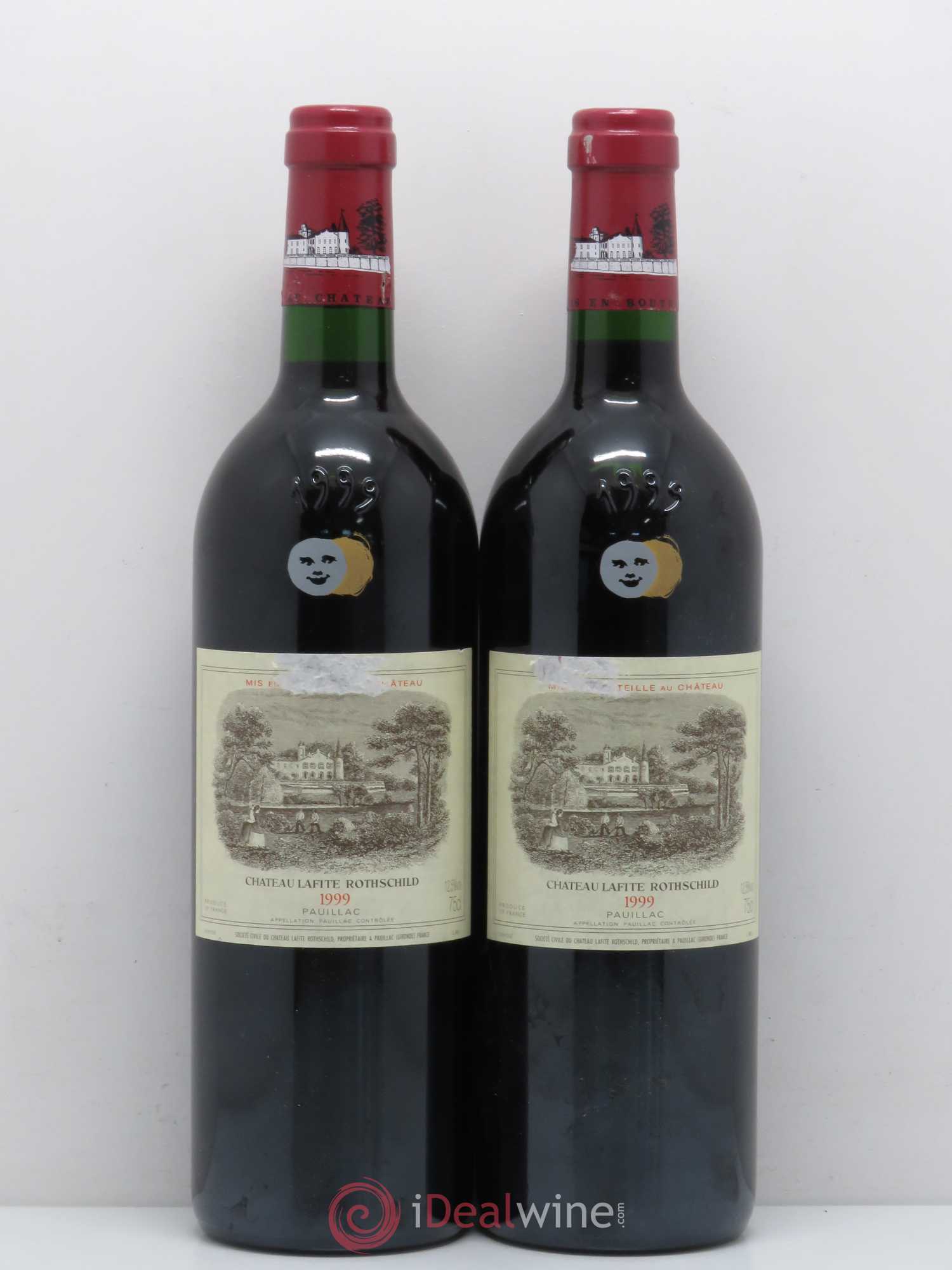 Château Lafite Rothschild 1er Grand Cru Classé 1999 - Lot de 2 bouteilles - 0