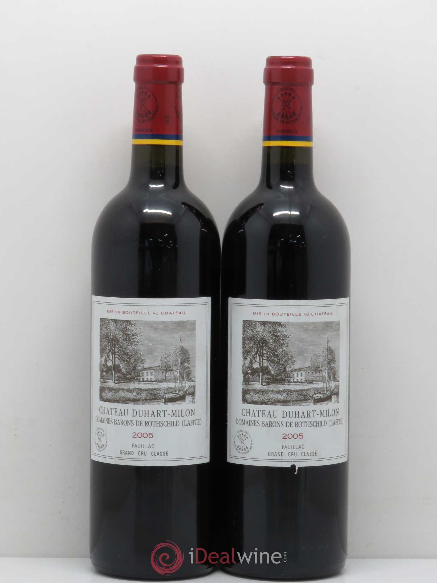 Château Duhart-Milon 4ème Grand Cru Classé 2005 - Lot de 2 bouteilles - 0