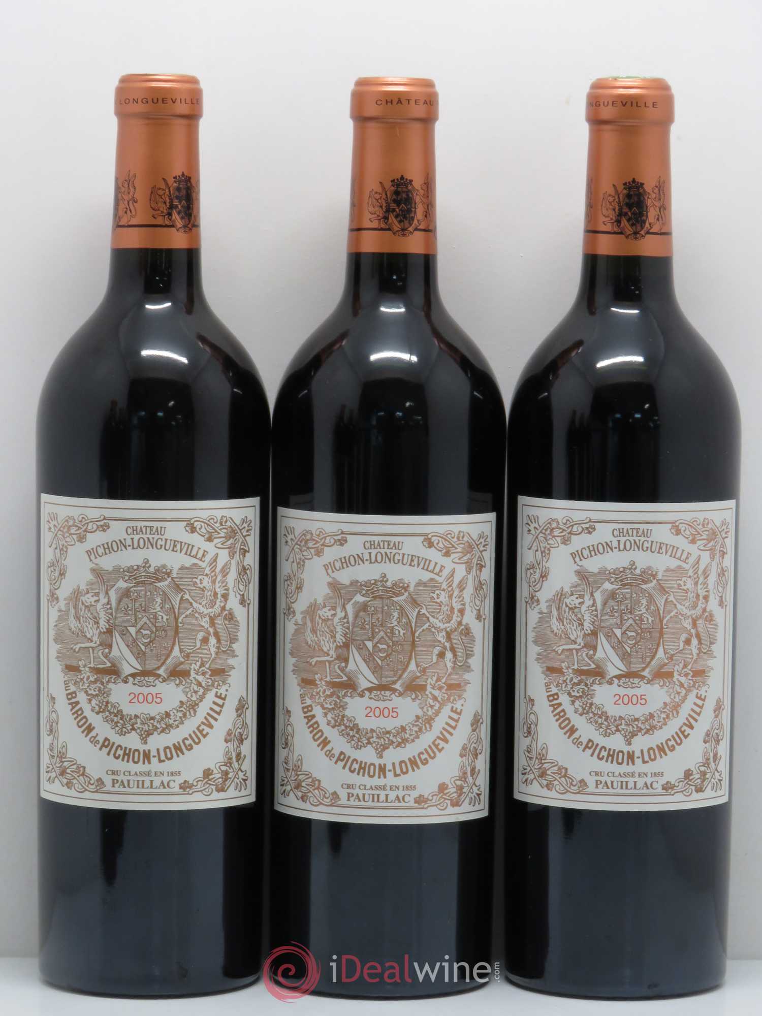 Pichon Longueville Baron 2ème Grand Cru Classé 2005 - Lot de 6 bouteilles - 2