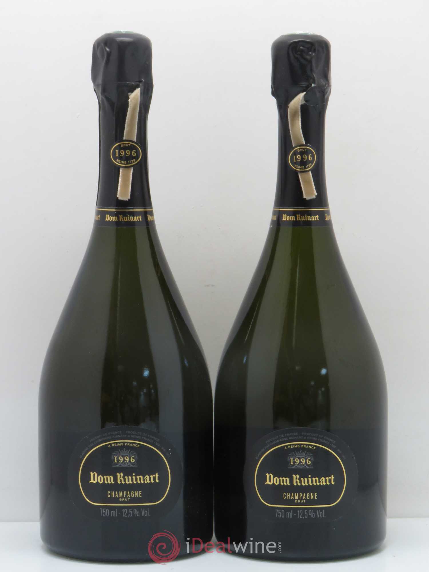 Dom Ruinart Brut Ruinart 1996 - Lot de 2 bouteilles - 0