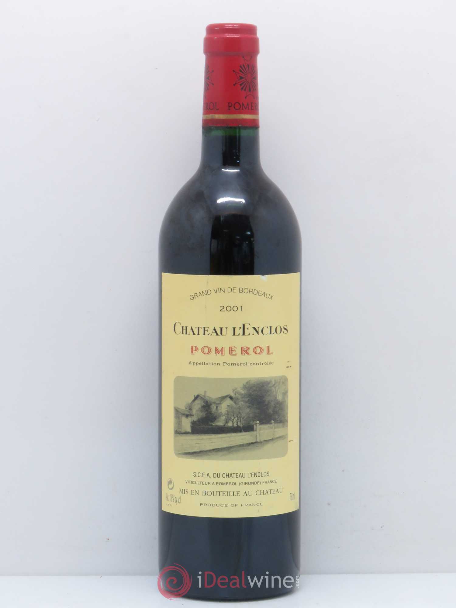 Château l' Enclos 2001 - Lot de 1 bouteille - 0