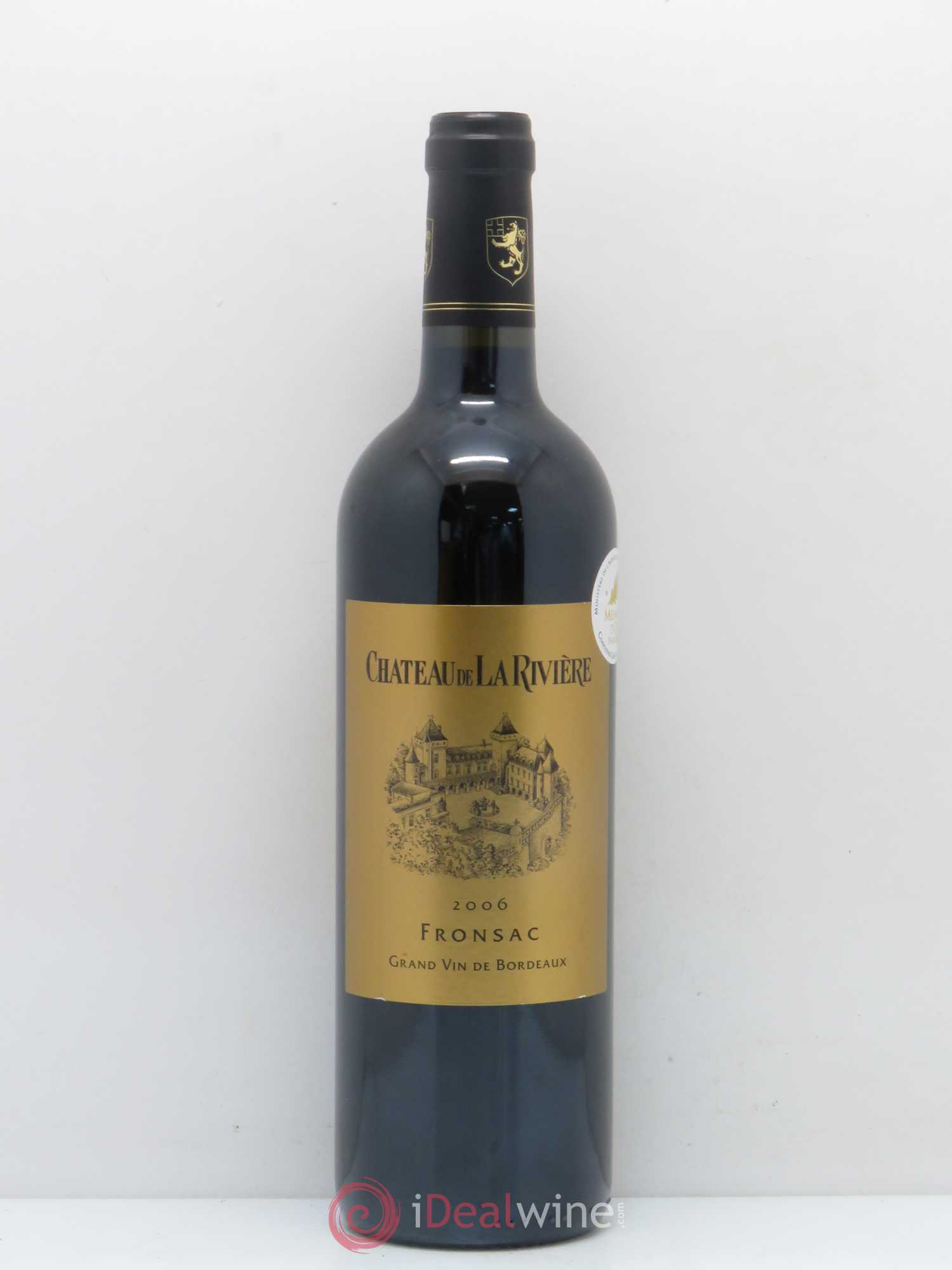 Château de La Rivière 2006 - Posten von 1 Flasche - 0