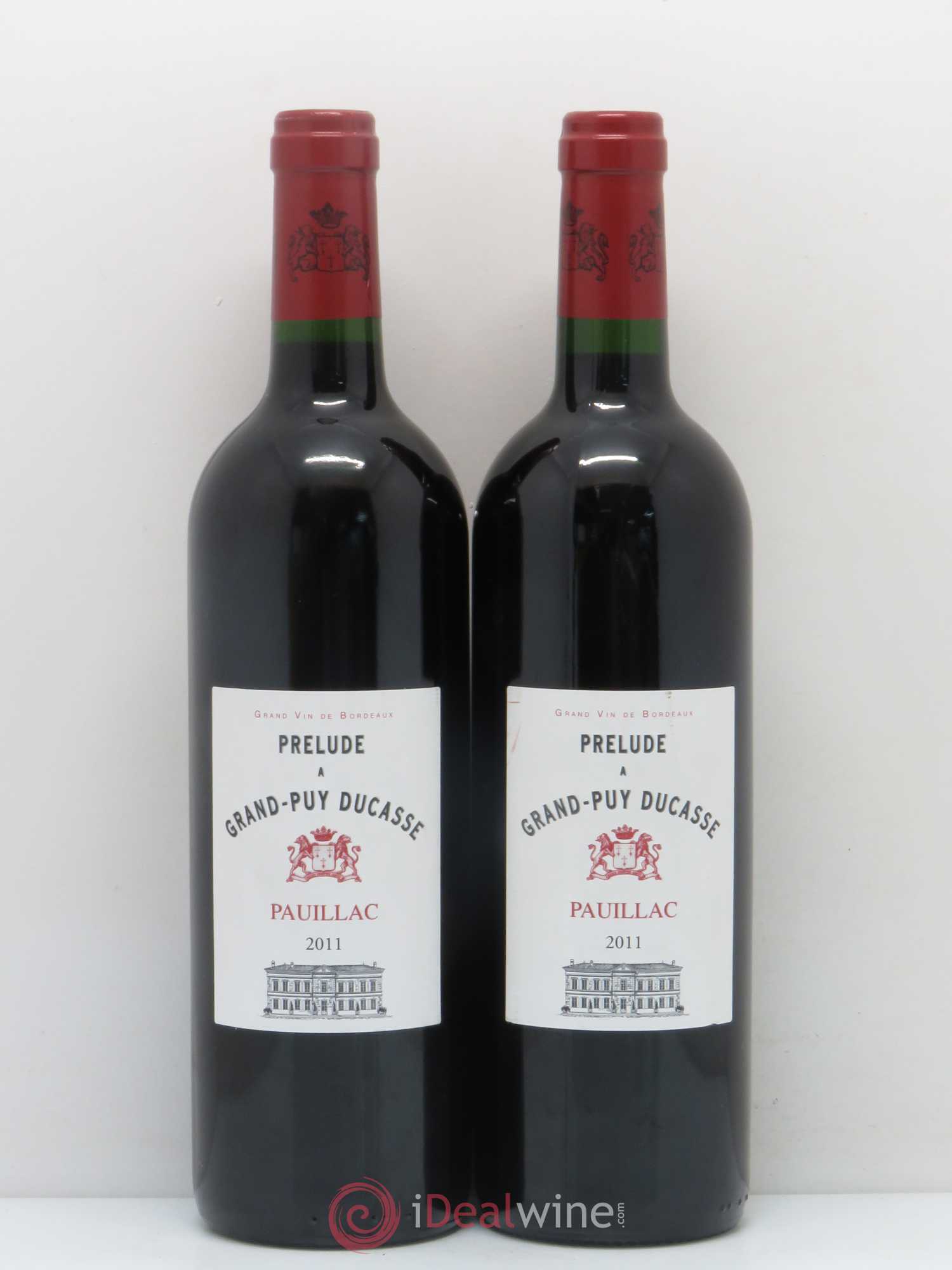 Prélude à Grand Puy Ducasse Second Vin (sans prix de réserve) 2011 - Lot de 2 bouteilles - 0