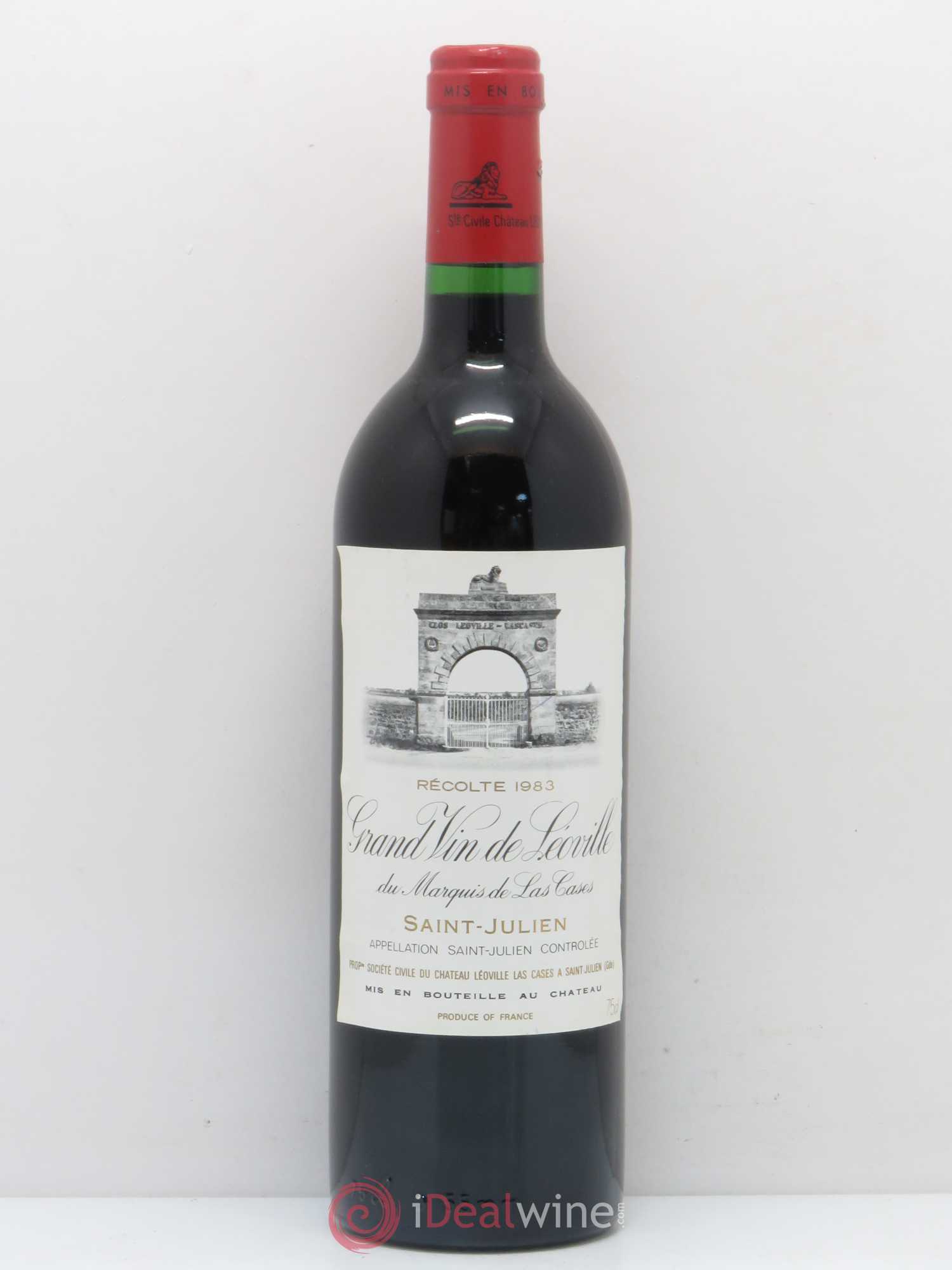 Château Léoville Las Cases 2ème Grand Cru Classé 1983 - Lot de 1 bouteille - 0
