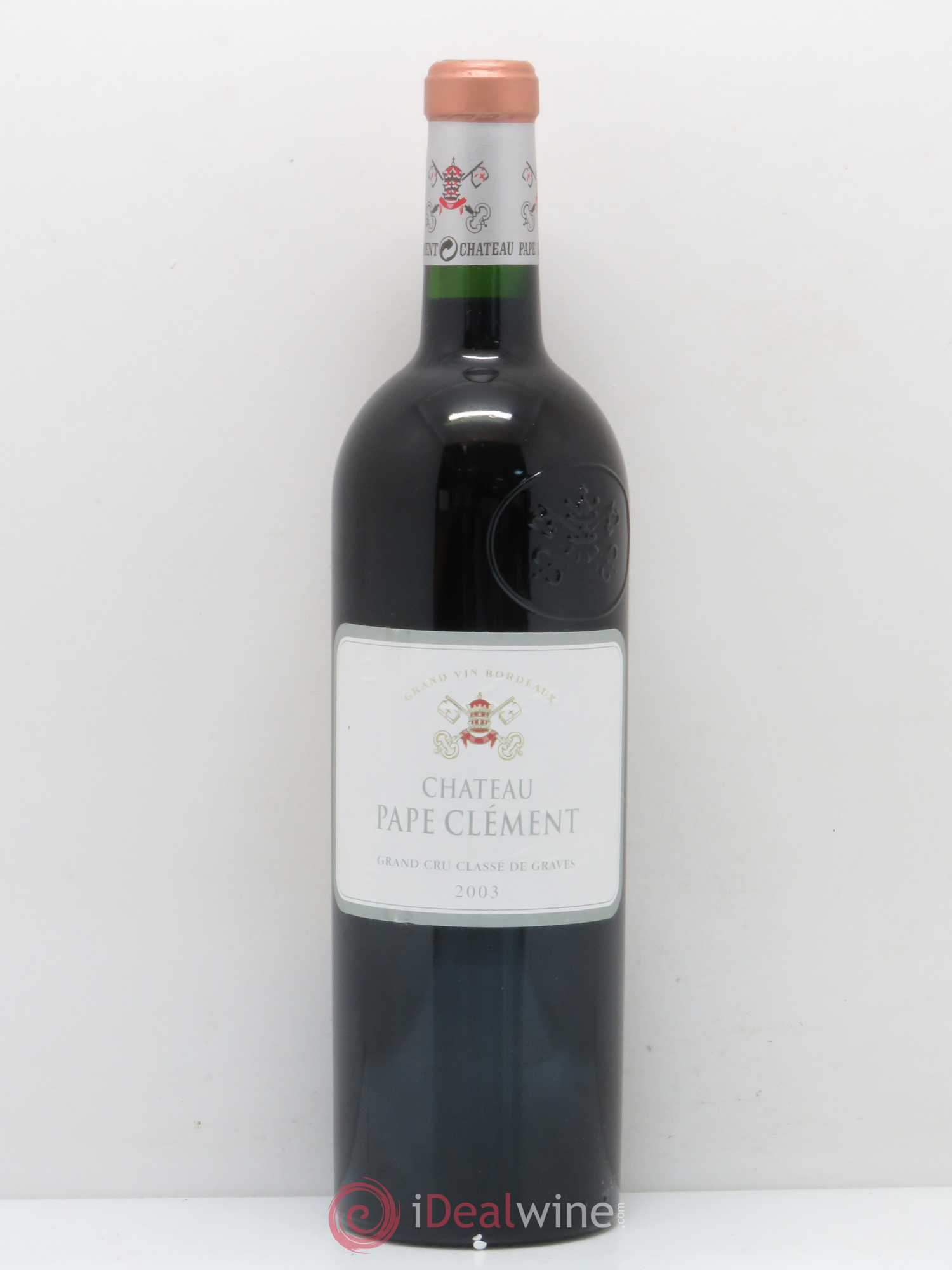 Château Pape Clément Cru Classé de Graves 2003 - Lot de 1 bouteille - 0