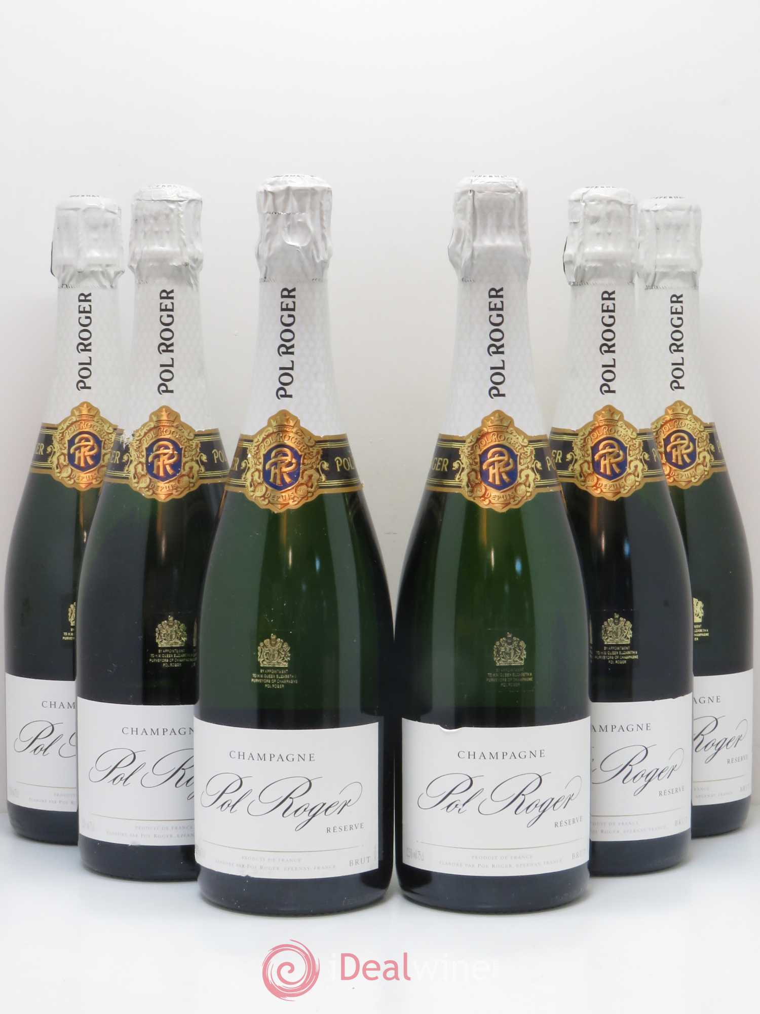 Brut Réserve Pol Roger - Lot de 6 bouteilles - 0