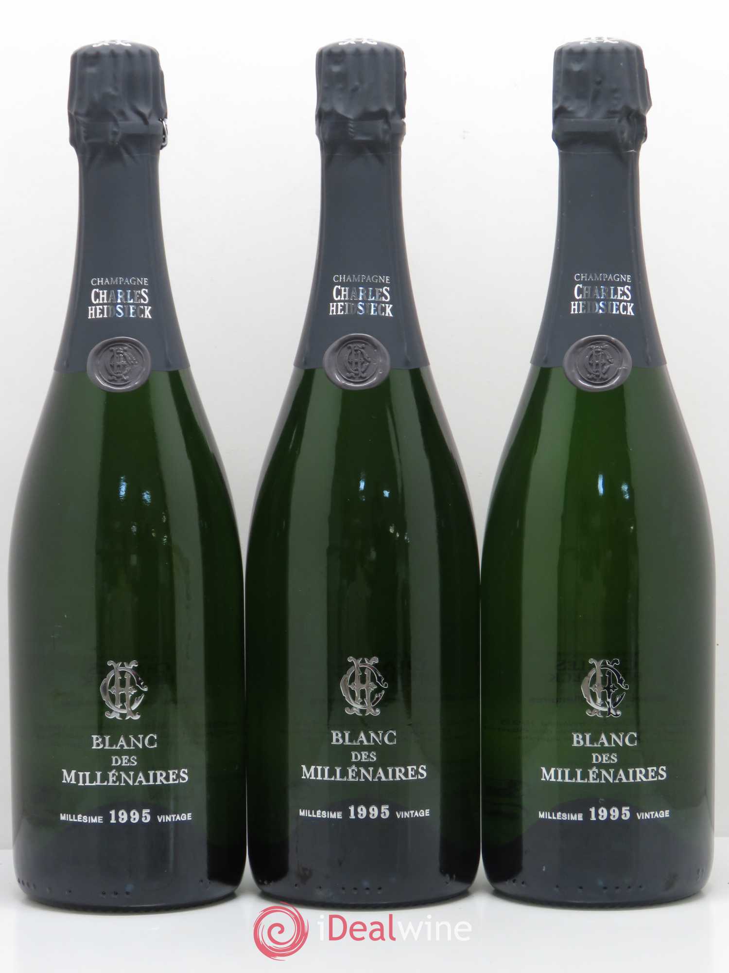 Blanc de Blancs Blanc des Millénaires Brut Charles Heidsieck 1995 - Lot de 6 bouteilles - 2