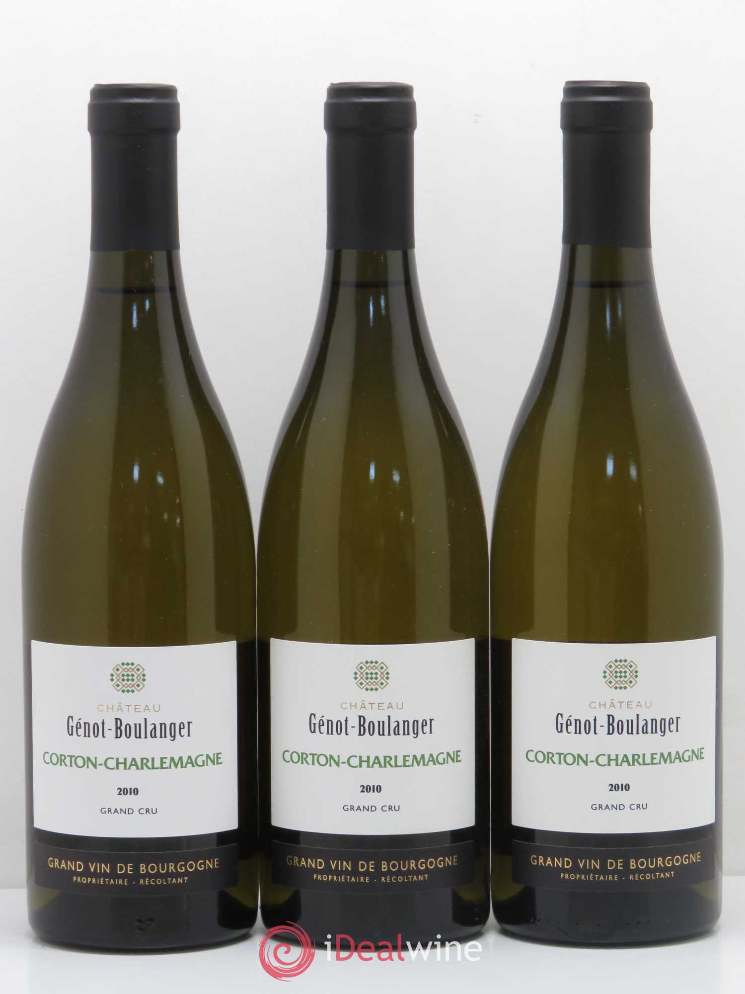 Corton-Charlemagne Grand Cru Domaine Genot Boulanger 2010 - Posten von 6 Flaschen - 1