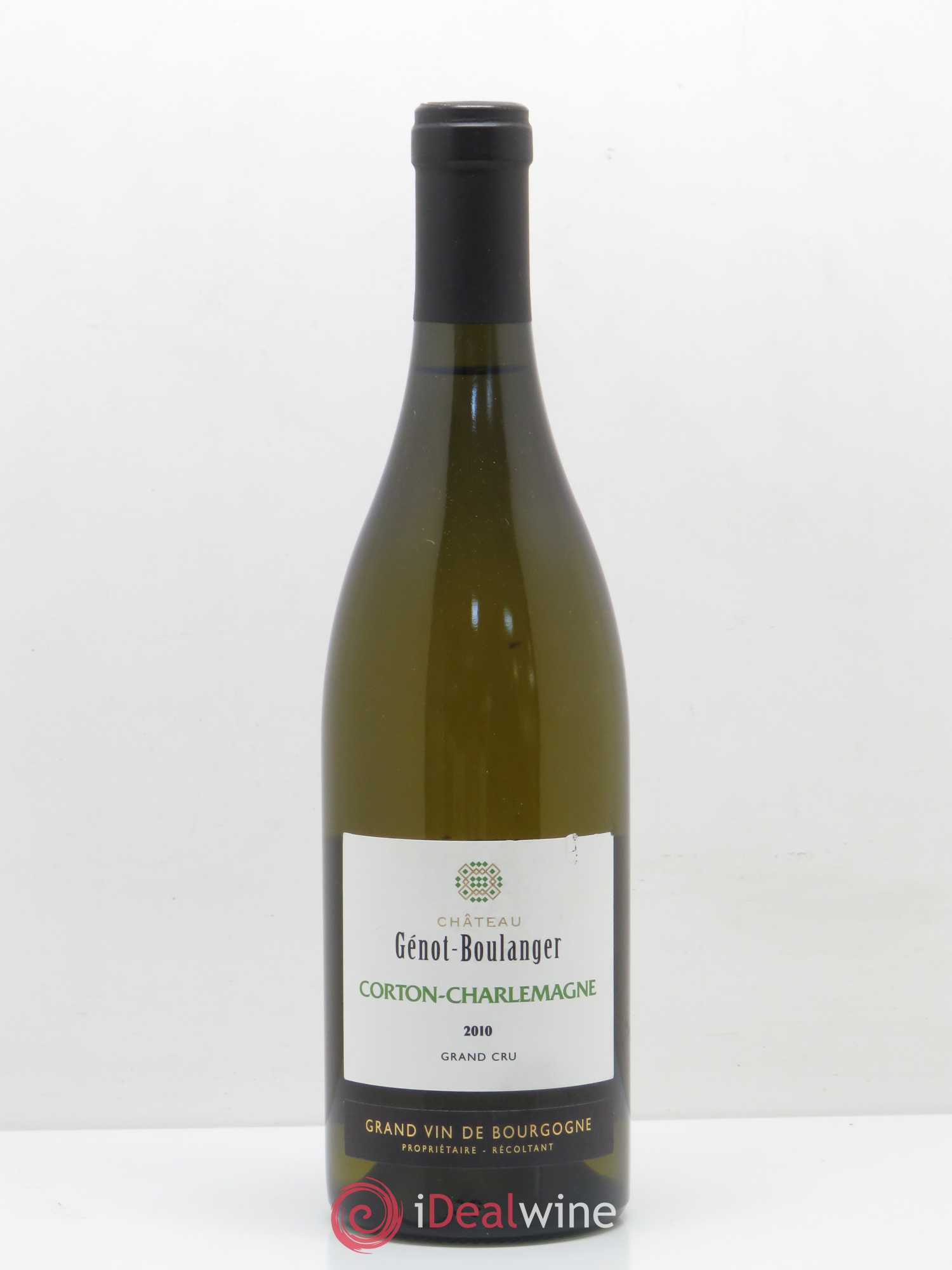 Corton-Charlemagne Grand Cru Domaine Genot Boulanger 2010 - Posten von 1 Flasche - 0