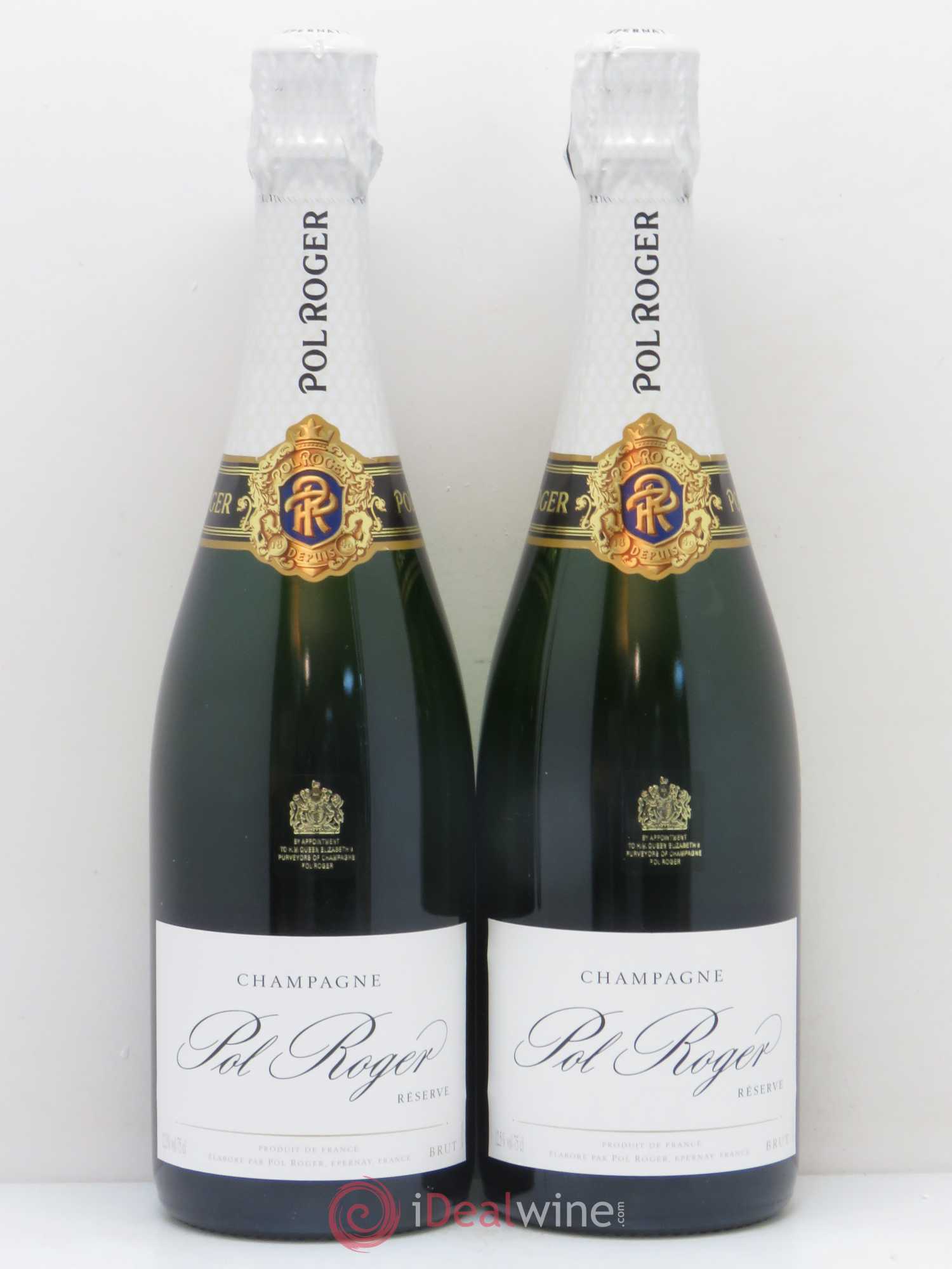 Brut Réserve Pol Roger - Lot de 2 bouteilles - 0