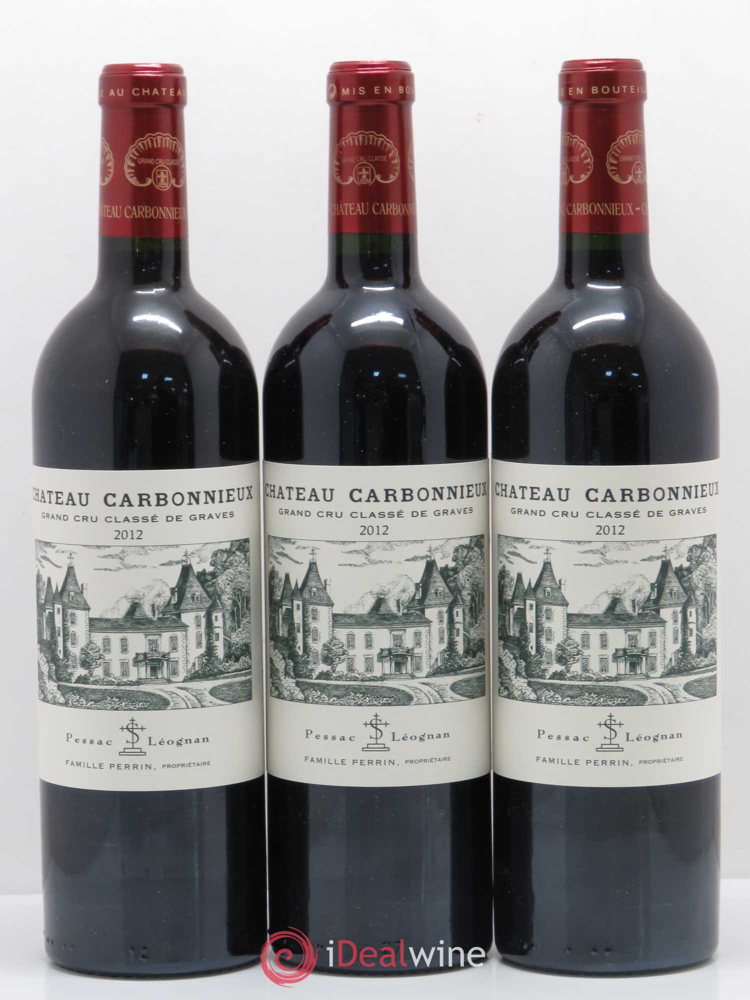 Château Carbonnieux Cru Classé de Graves 2012 - Lot de 6 bouteilles - 2