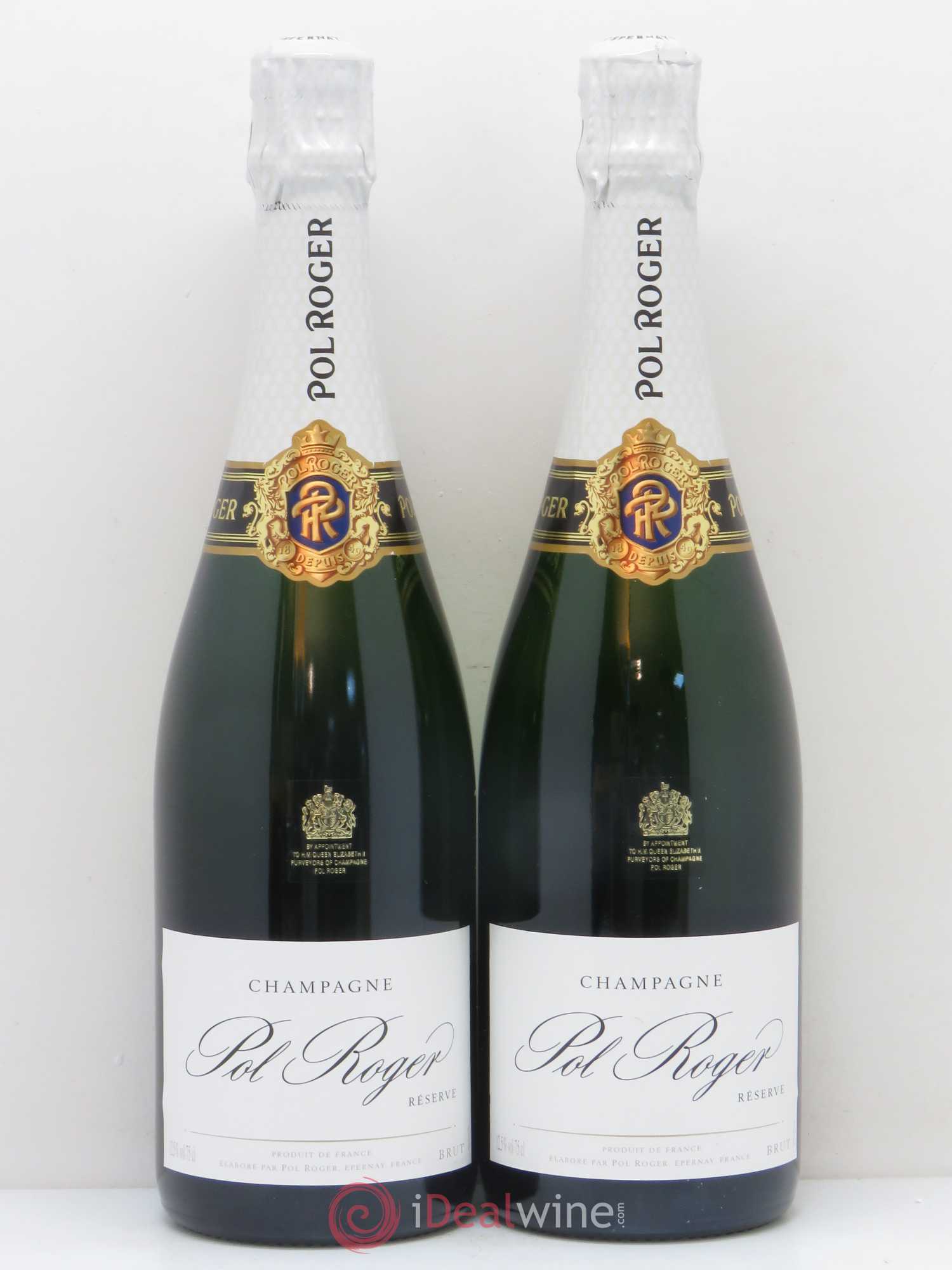 Brut Réserve Pol Roger - Lot de 2 bouteilles - 0