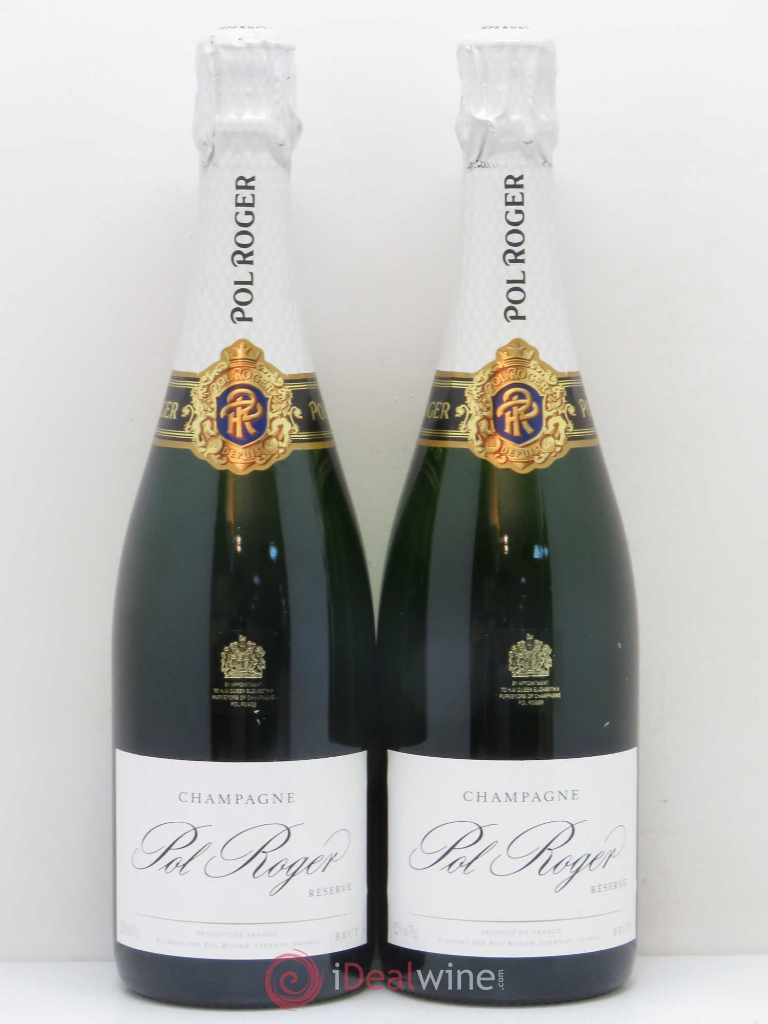 Brut Réserve Pol Roger - Lot de 2 bouteilles - 0