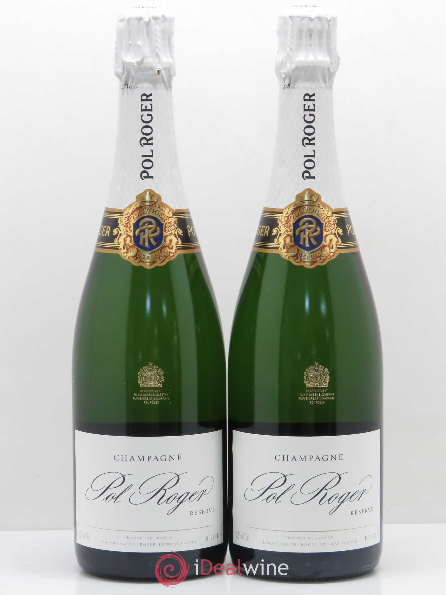 Brut Réserve Pol Roger - Lot de 2 bouteilles - 0