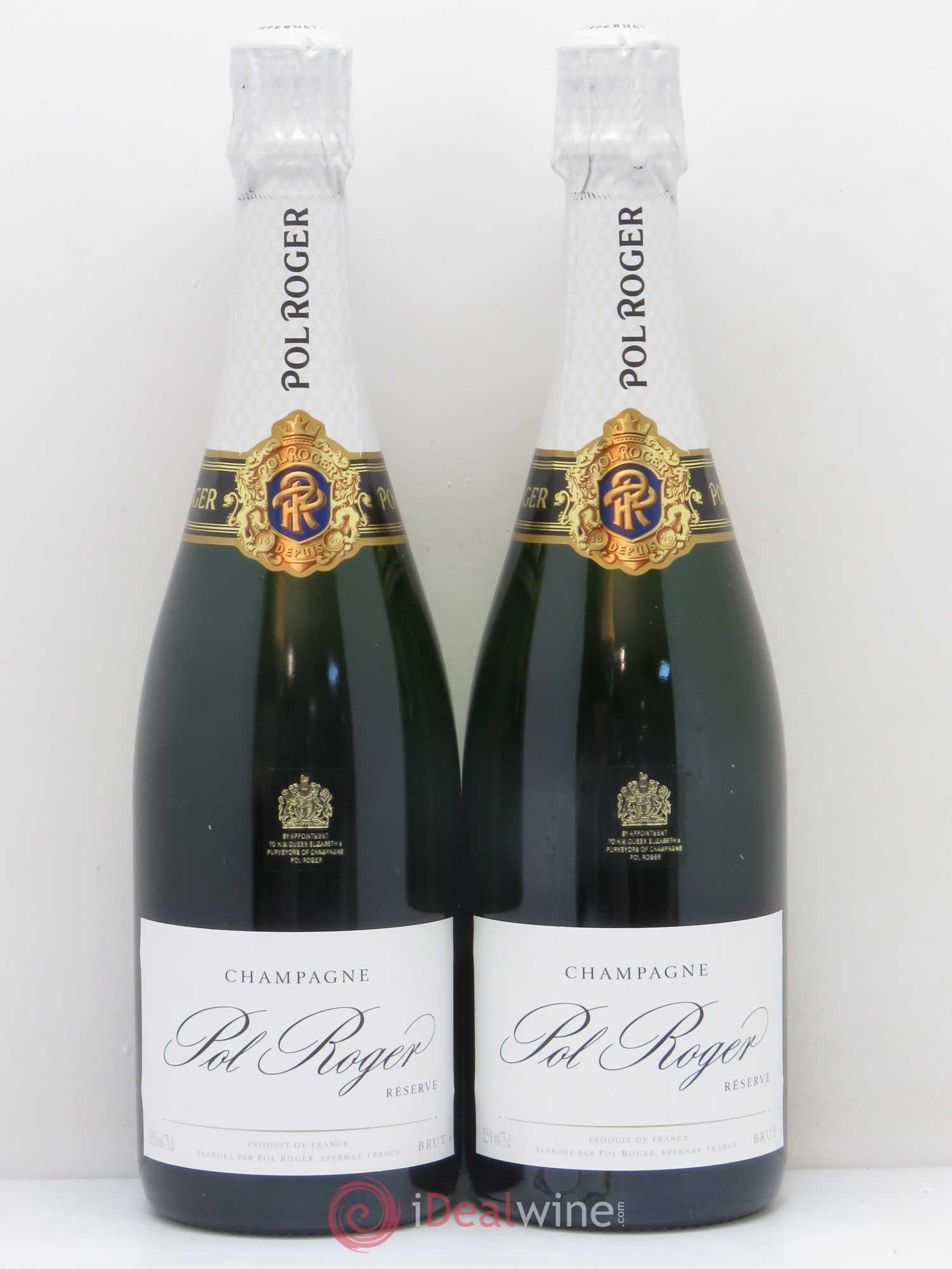 Brut Réserve Pol Roger - Lot de 2 bouteilles - 0