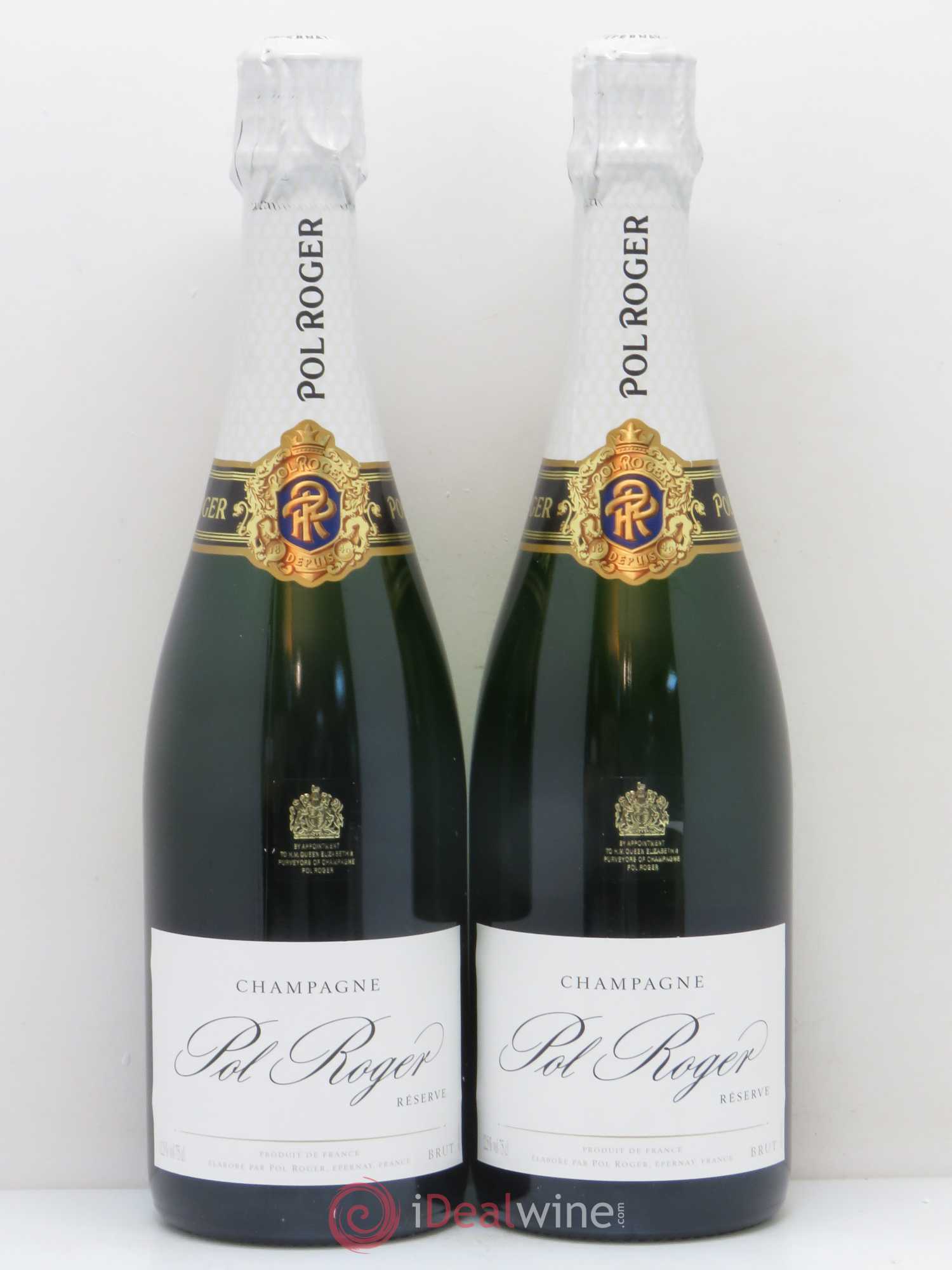 Brut Réserve Pol Roger - Lot de 2 bouteilles - 0