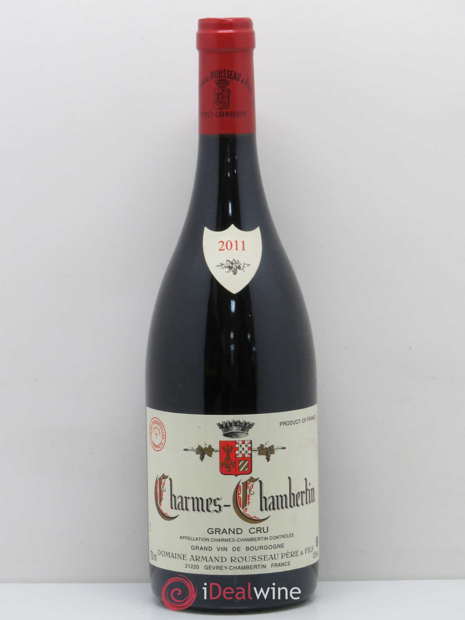 Charmes-Chambertin Grand Cru Armand Rousseau (Domaine) 2011 - Lot de 1 bouteille - 0