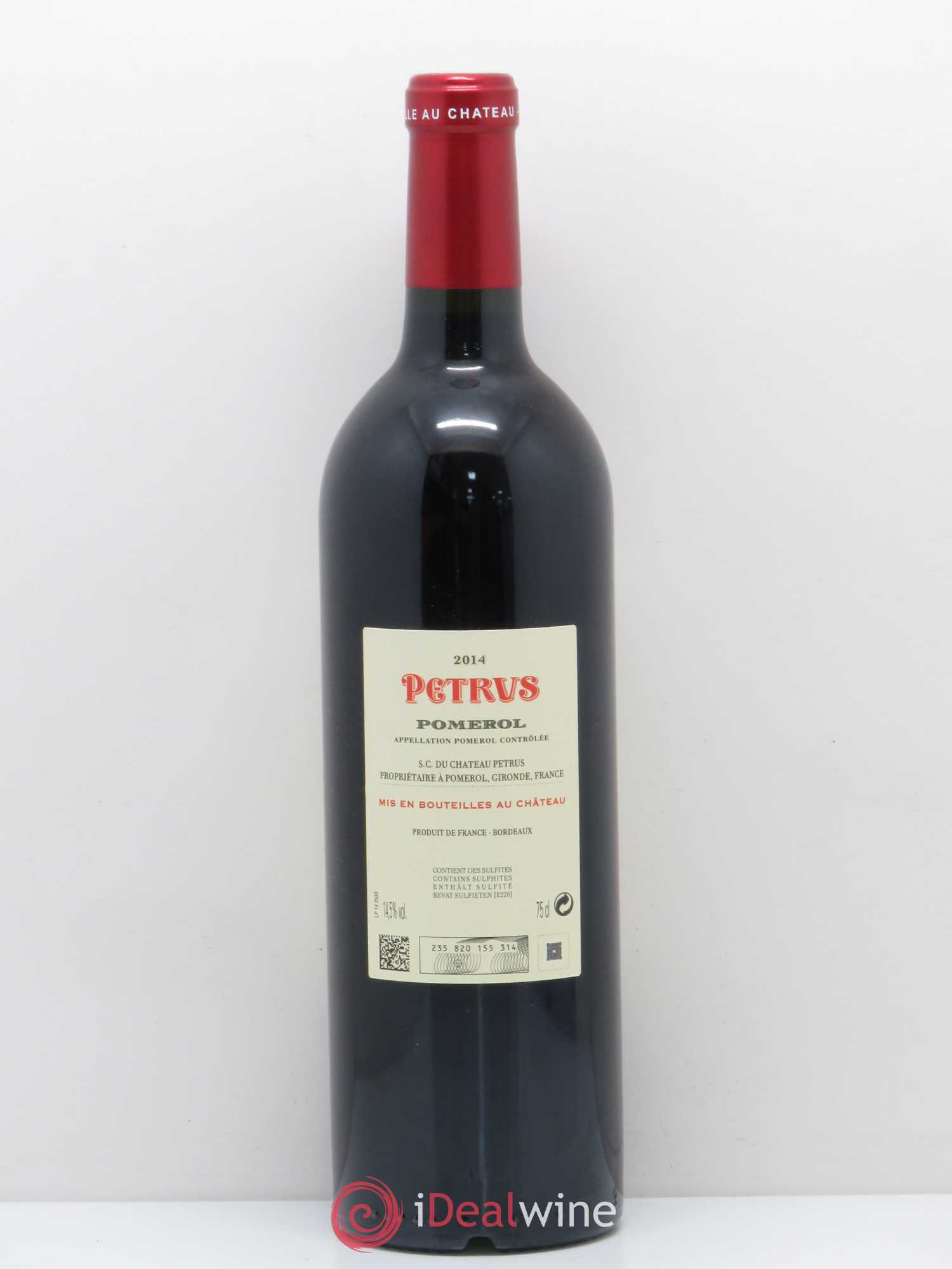 Petrus 2014 - Lot de 1 bouteille - 1
